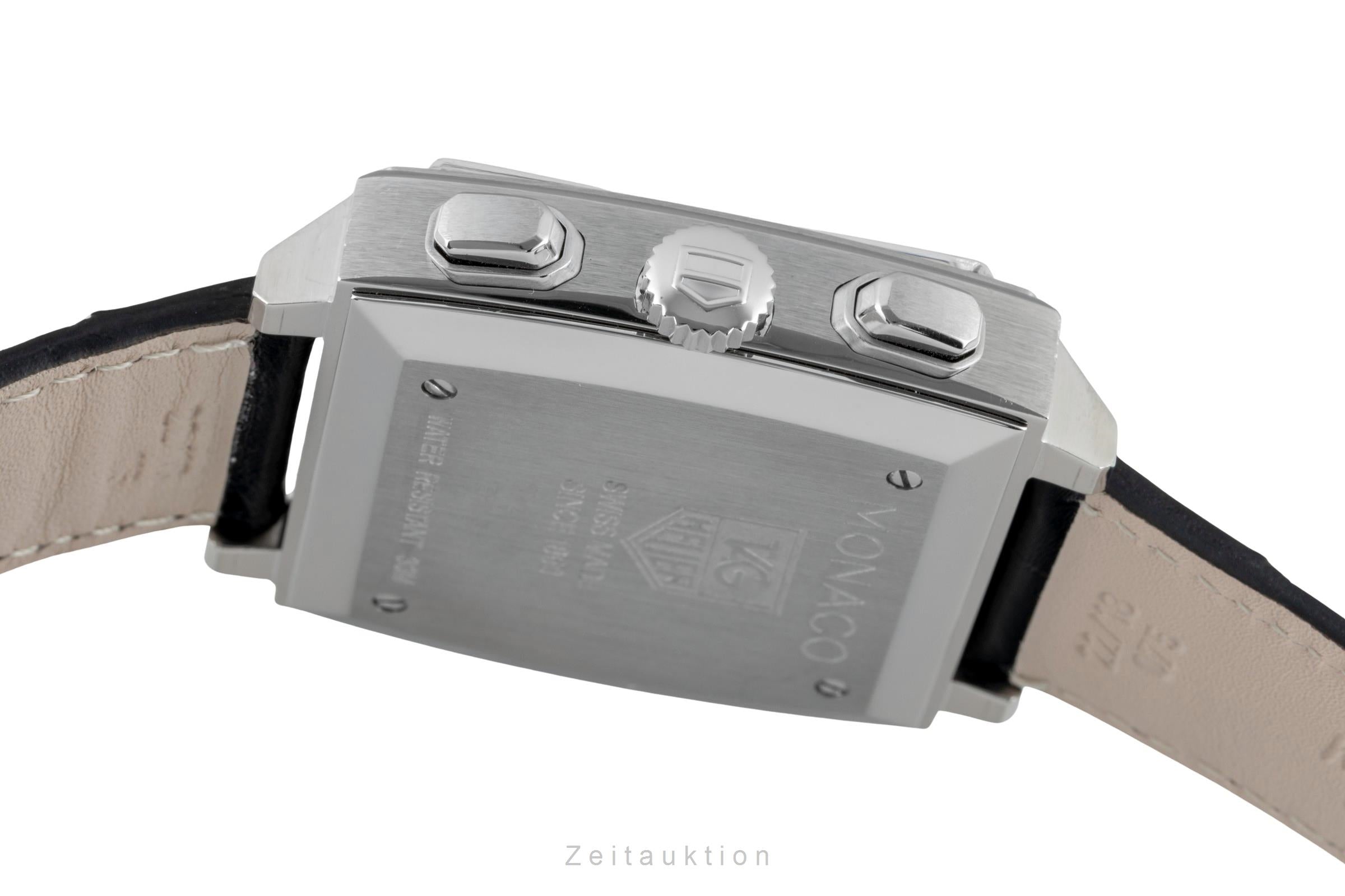 Tag Heuer Monaco chronograph steel automatic men's watch CW2111-0  [2602077]