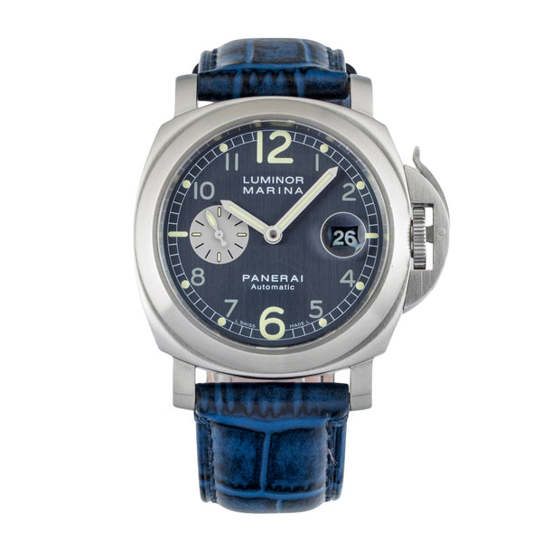 Panerai Luminor Marina acero automático reloj para caballeros PAM00086 LP: 8900EUR  [2602079]