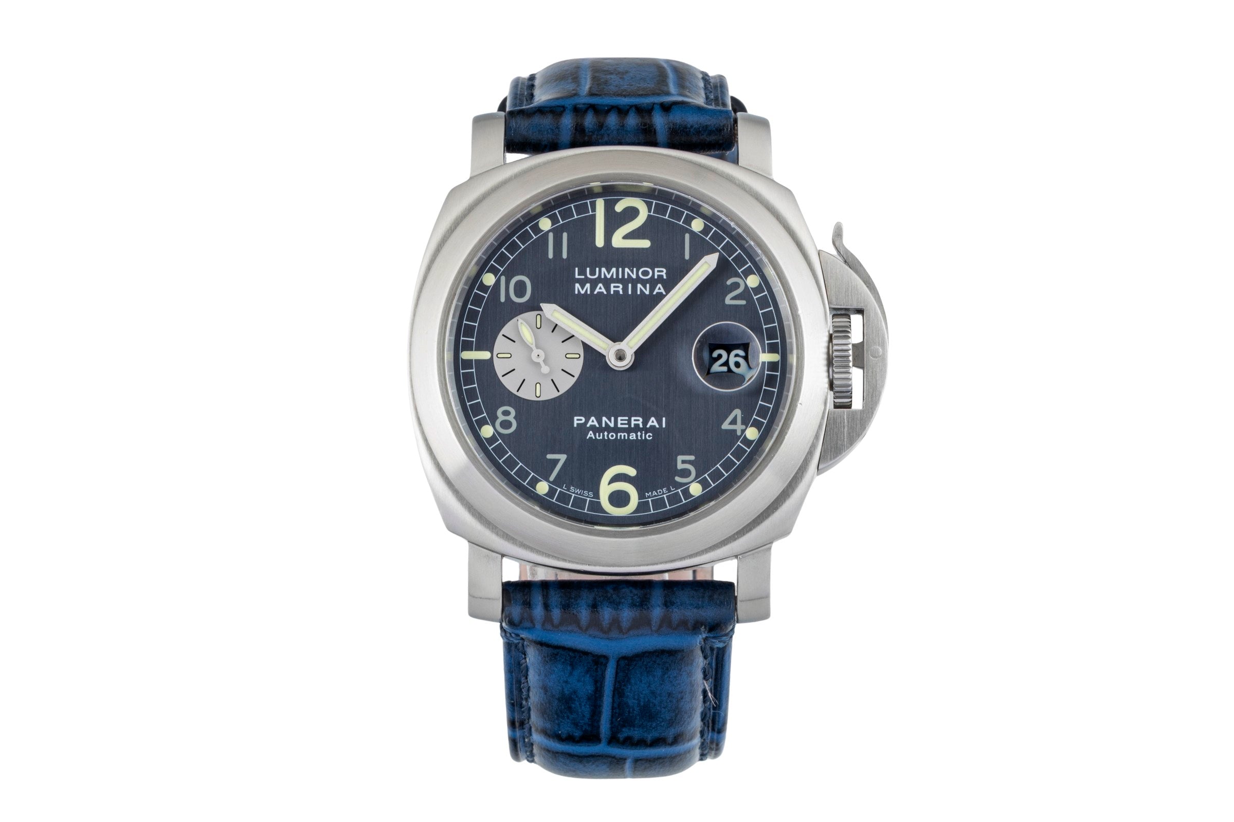 Panerai Luminor Marina steel automatic men's watch PAM00086 LP: 8900EUR  [2602079]