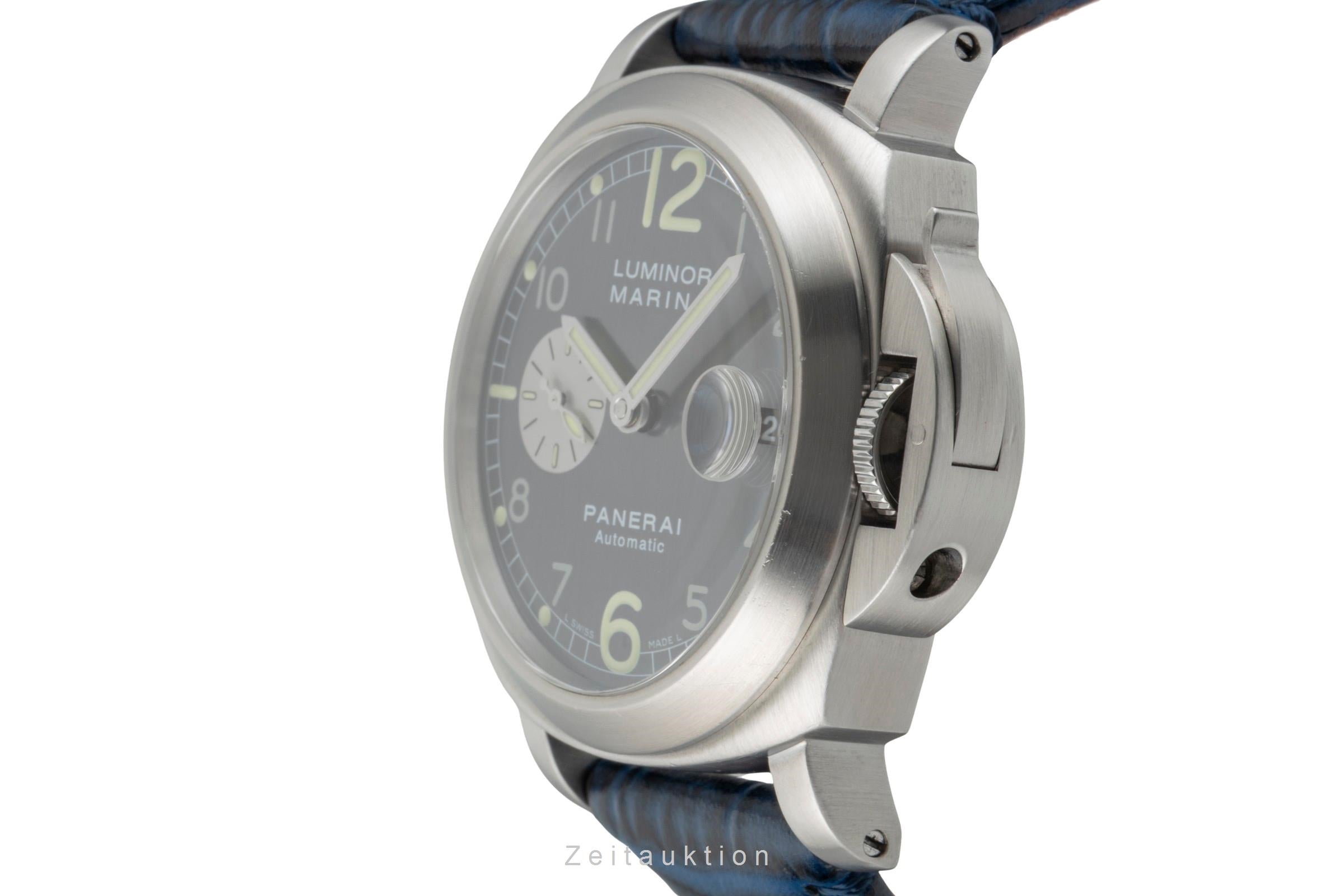 Panerai Luminor Marina acero automático reloj para caballeros PAM00086 LP: 8900EUR  [2602079]