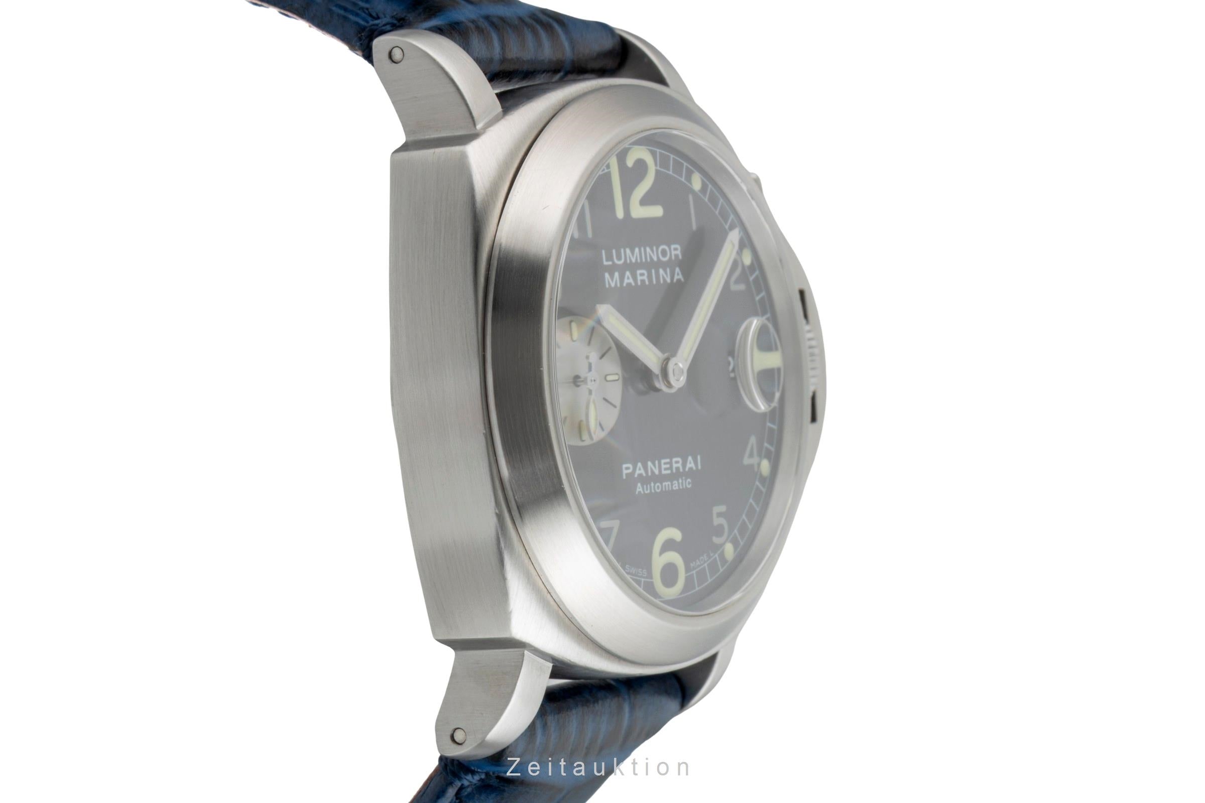Panerai Luminor Marina acero automático reloj para caballeros PAM00086 LP: 8900EUR  [2602079]