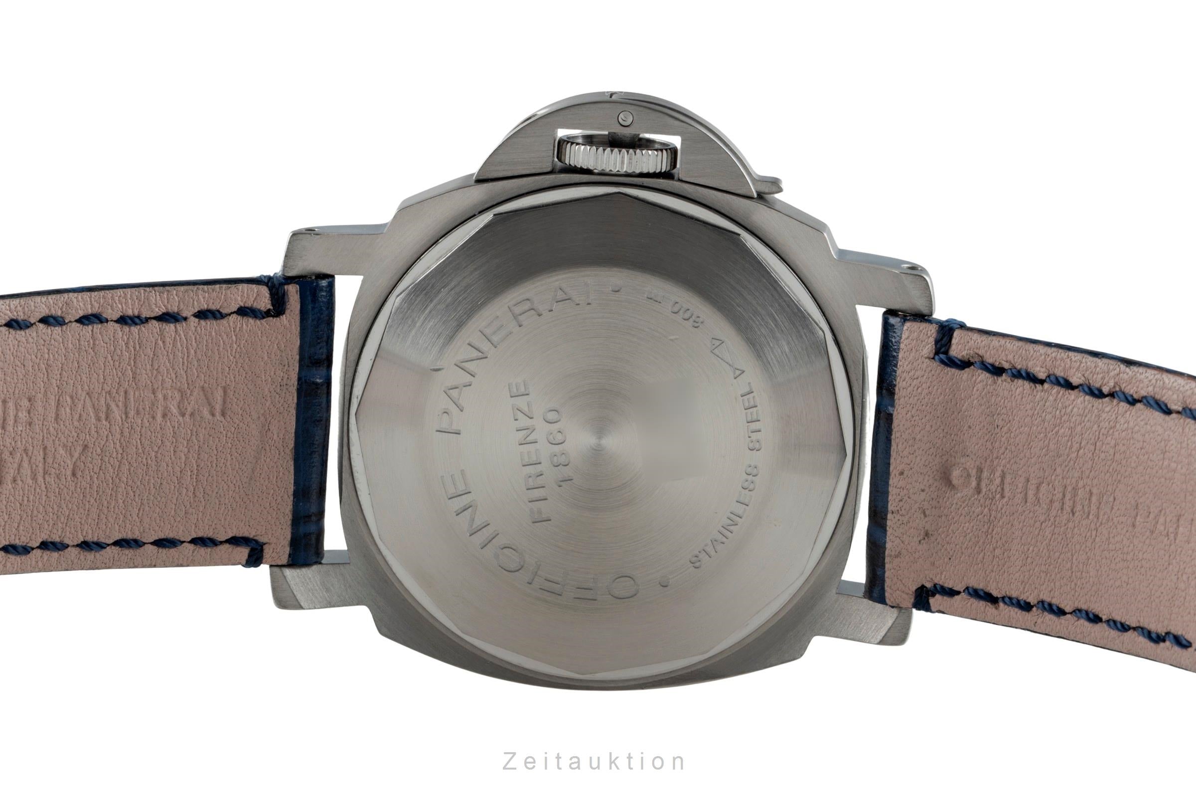 Panerai Luminor Marina acero automático reloj para caballeros PAM00086 LP: 8900EUR  [2602079]