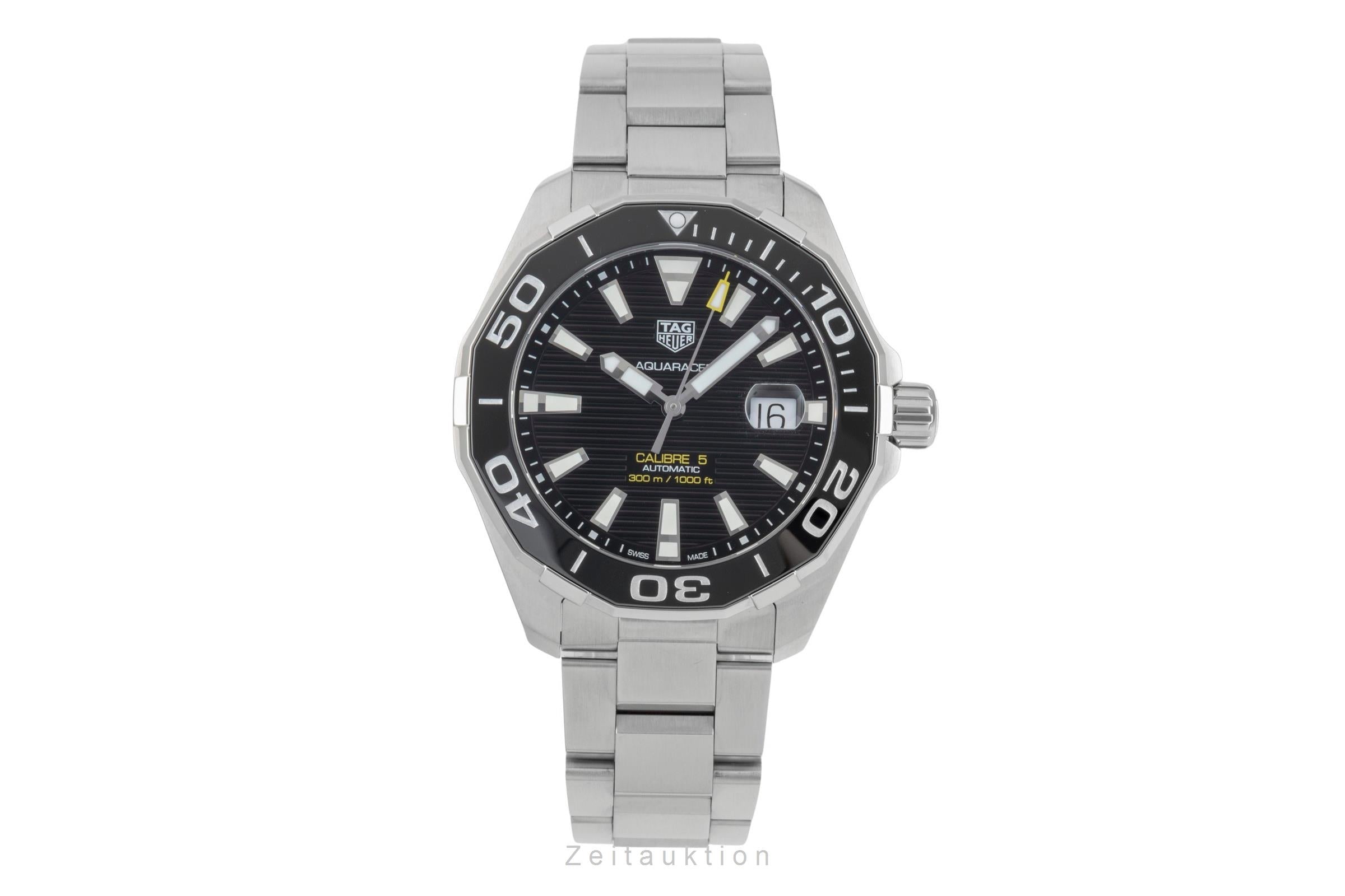Tag Heuer Aquaracer acero automático reloj para caballeros WAY201A.BA0927  [2602080]
