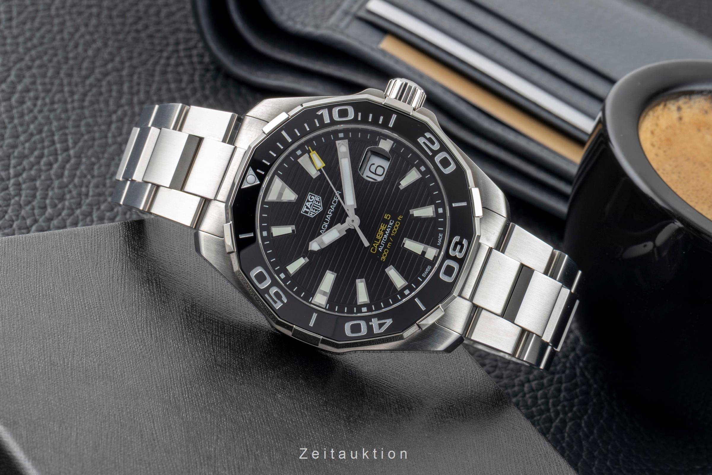 Tag Heuer Aquaracer acero automático reloj para caballeros WAY201A.BA0927  [2602080]