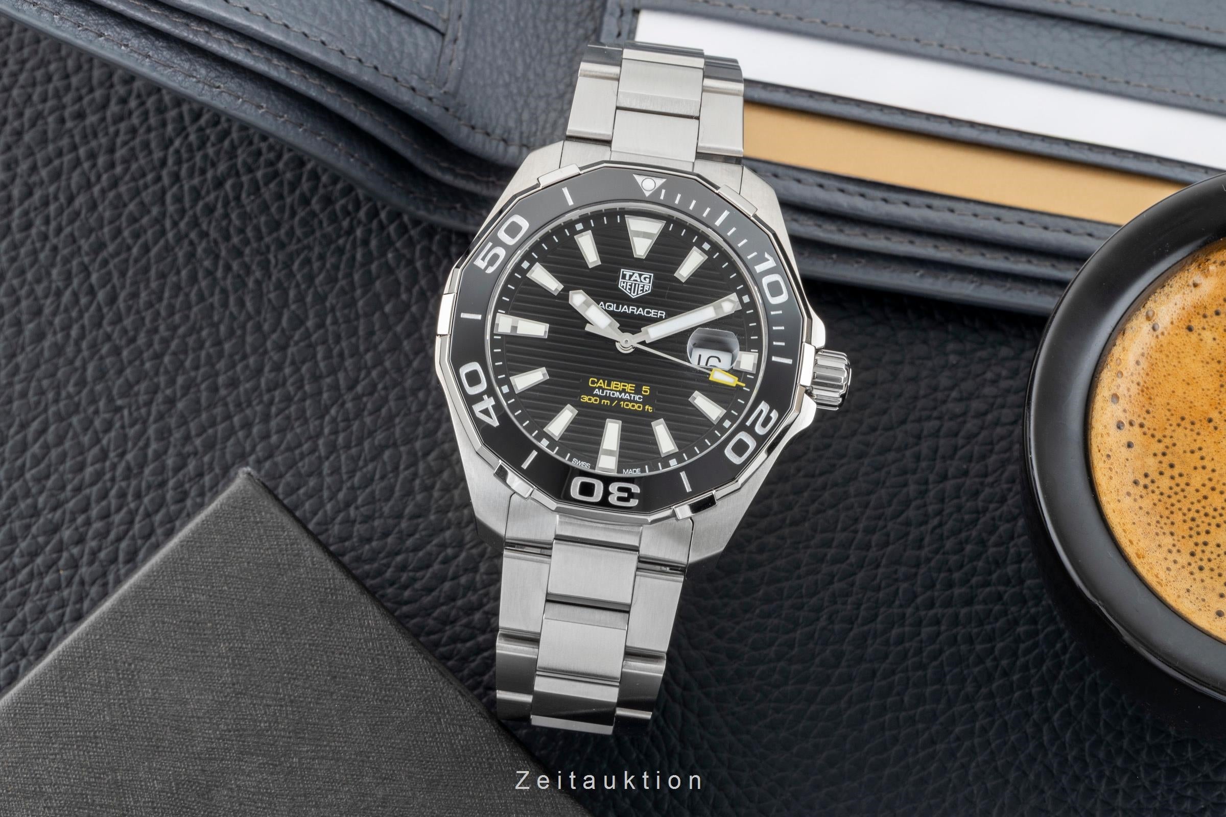 Tag Heuer Aquaracer acero automático reloj para caballeros WAY201A.BA0927  [2602080]