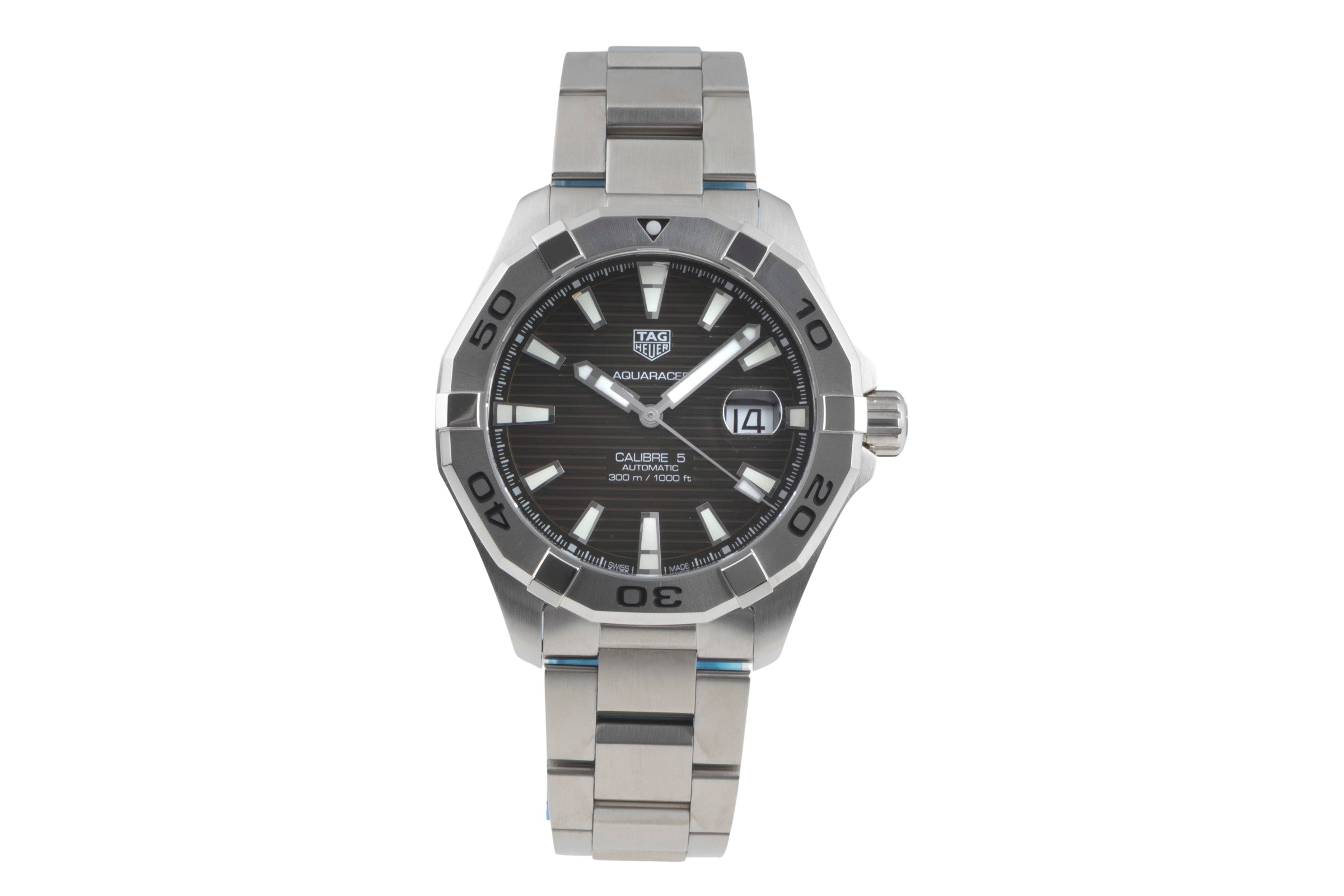 Tag Heuer Aquaracer acero automático reloj para caballeros WAY2018.BA0972  [2602084]