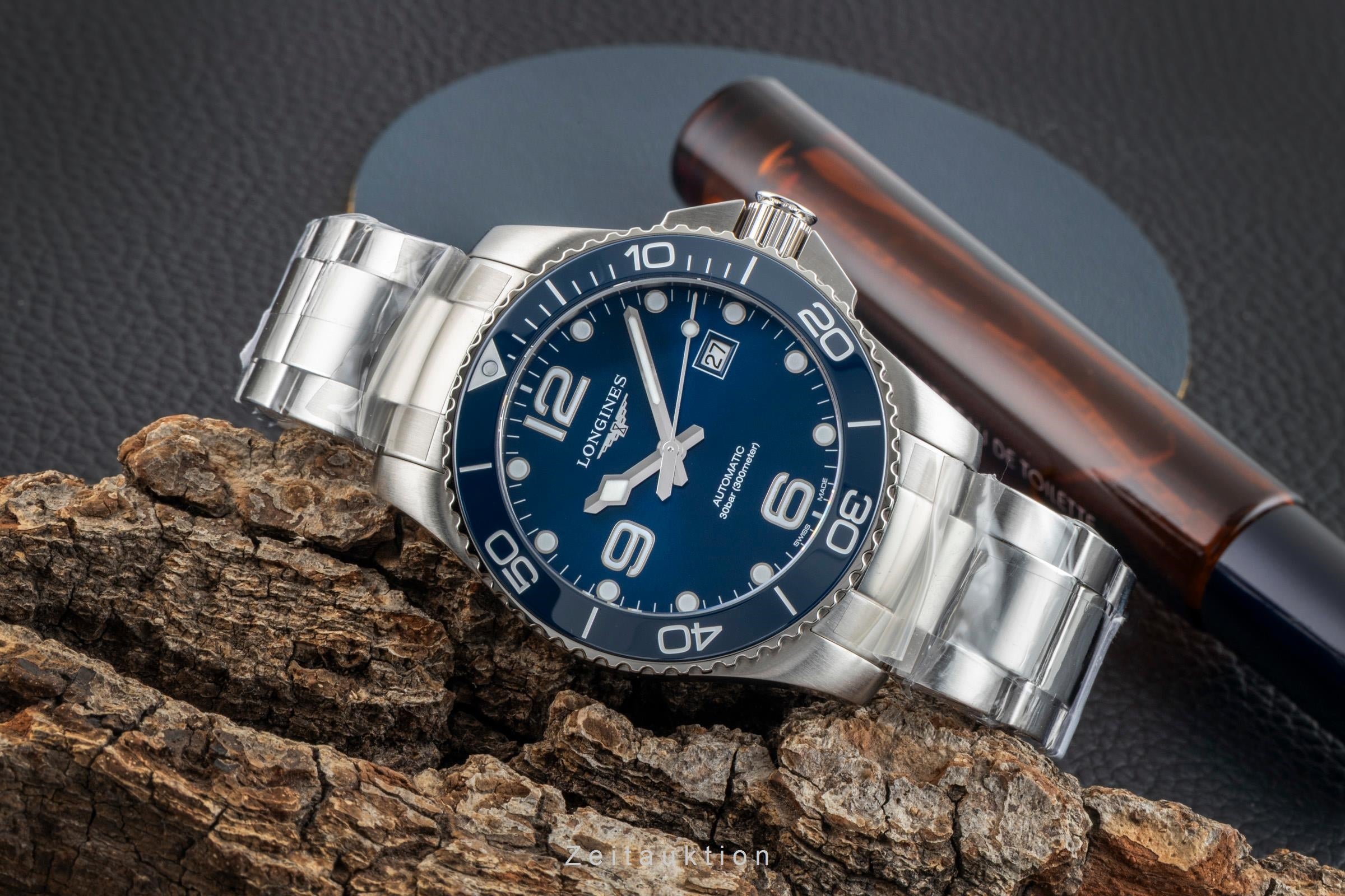 Longines Hydro Conquest acero automático reloj para caballeros L3.782.4.96.6  [2602086]