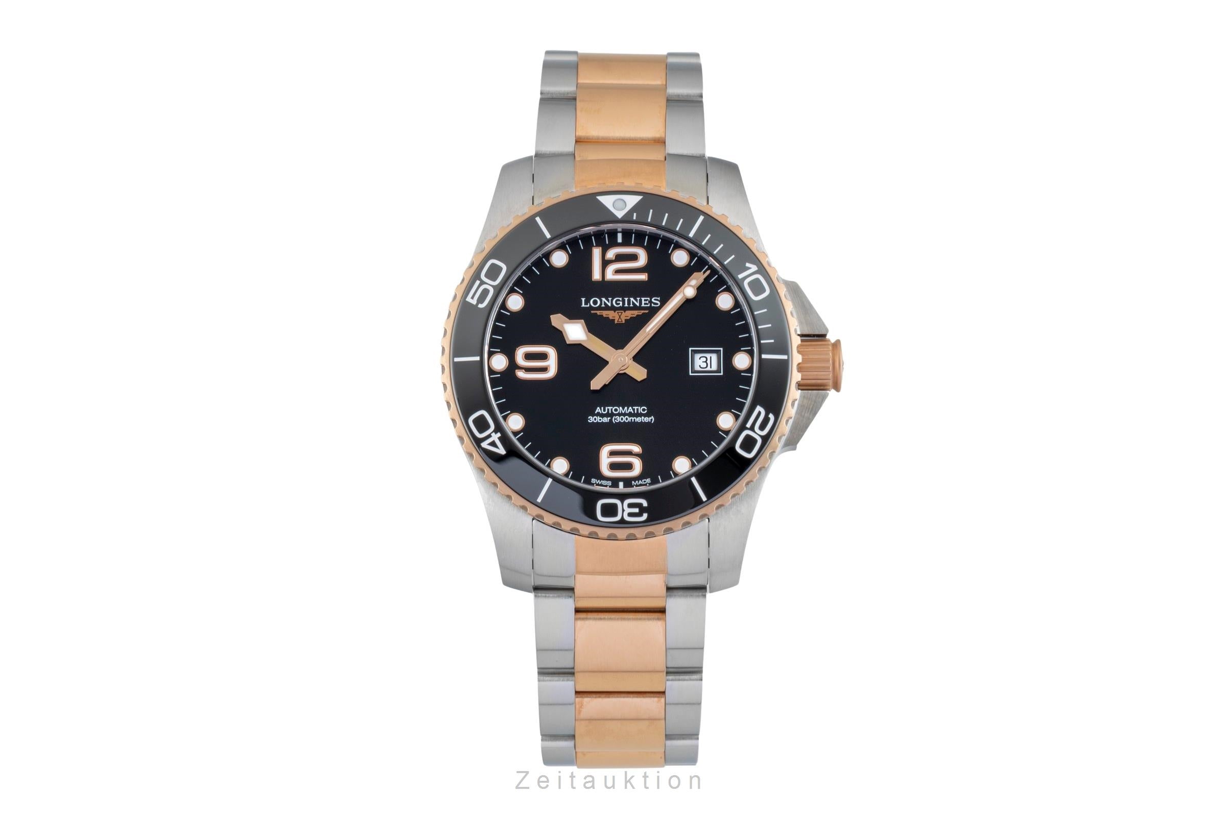 Longines Hydro Conquest acero automático reloj para caballeros L3.782.3.58.7 LP: 2200EUR  [2602087]