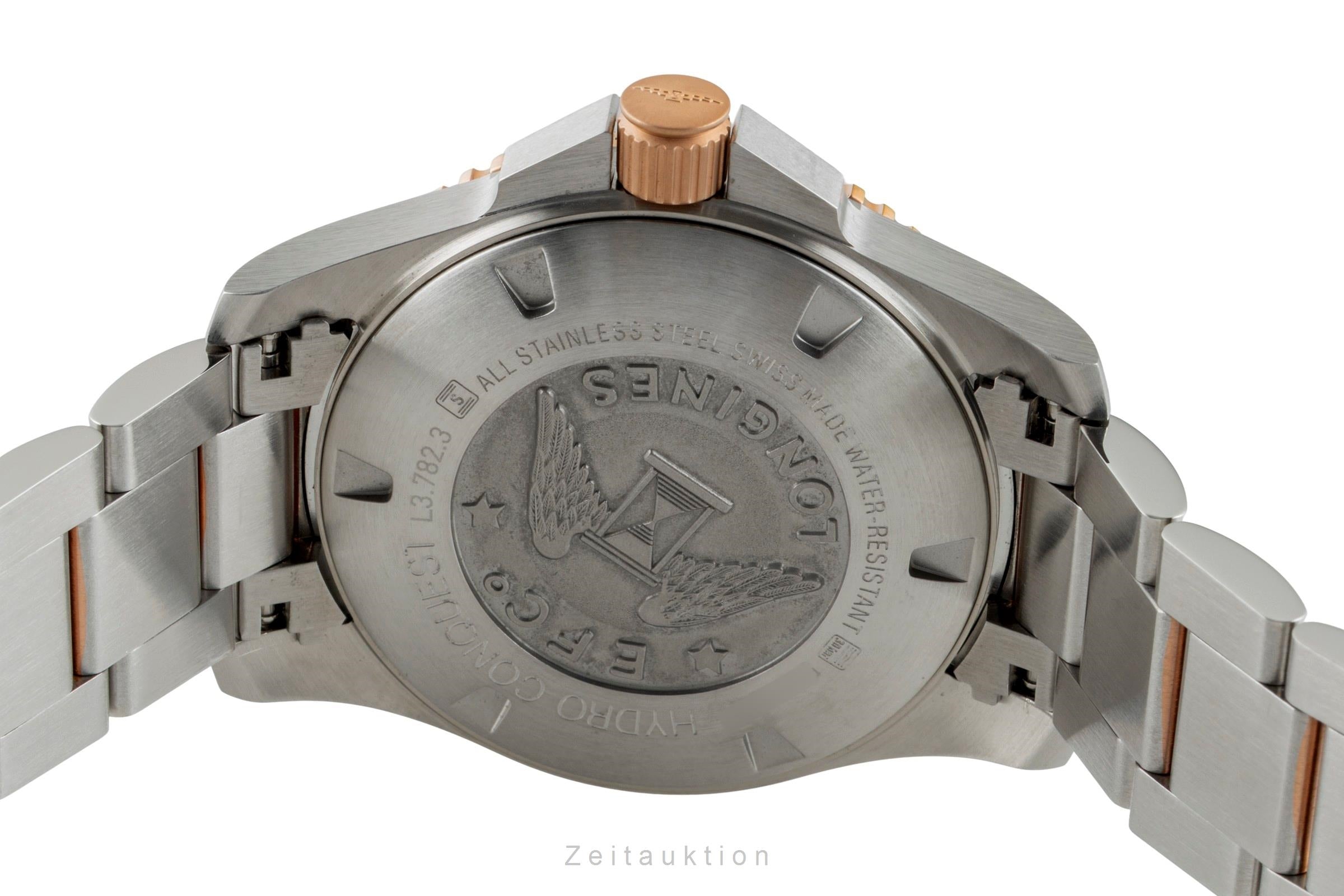 Longines Hydro Conquest acero automático reloj para caballeros L3.782.3.58.7 LP: 2200EUR  [2602087]