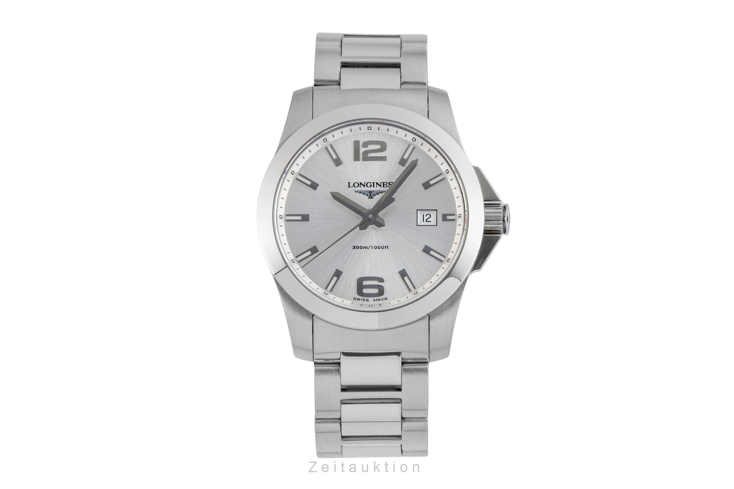 Longines Conquest acero cuarzo reloj para caballeros L3.659.4.76.6  [2602088]