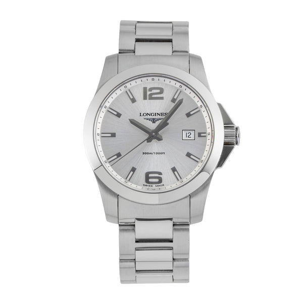 Longines Conquest acero cuarzo reloj para caballeros L3.659.4.76.6  [2602088]