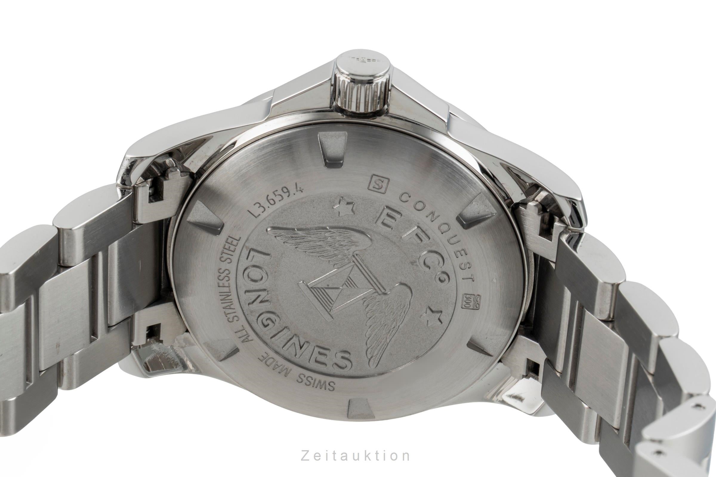 Longines Conquest acero cuarzo reloj para caballeros L3.659.4.76.6  [2602088]
