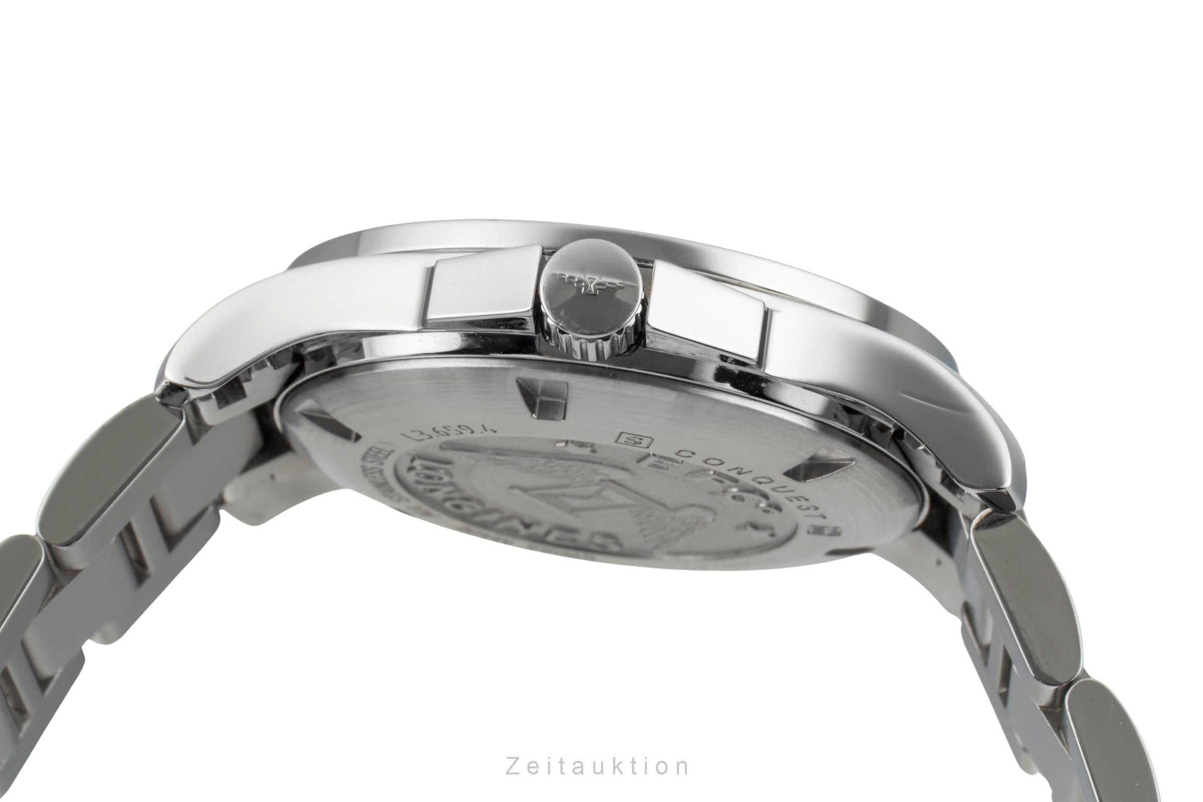Longines Conquest acero cuarzo reloj para caballeros L3.659.4.76.6  [2602088]