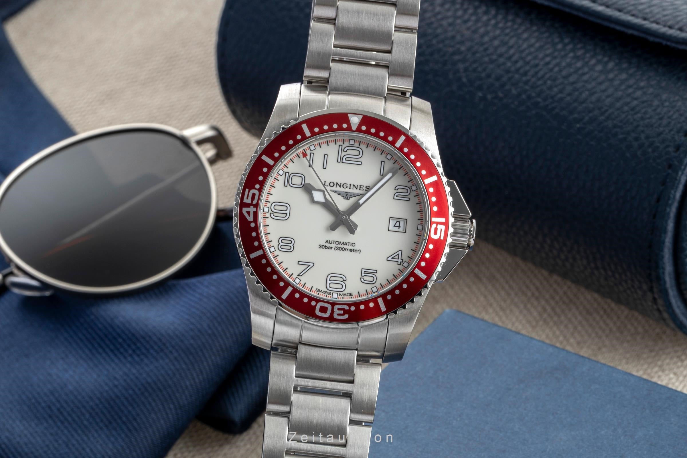 Longines Hydro Conquest acier automatique montre pour hommes L3.695.4.19.6  [2602089]