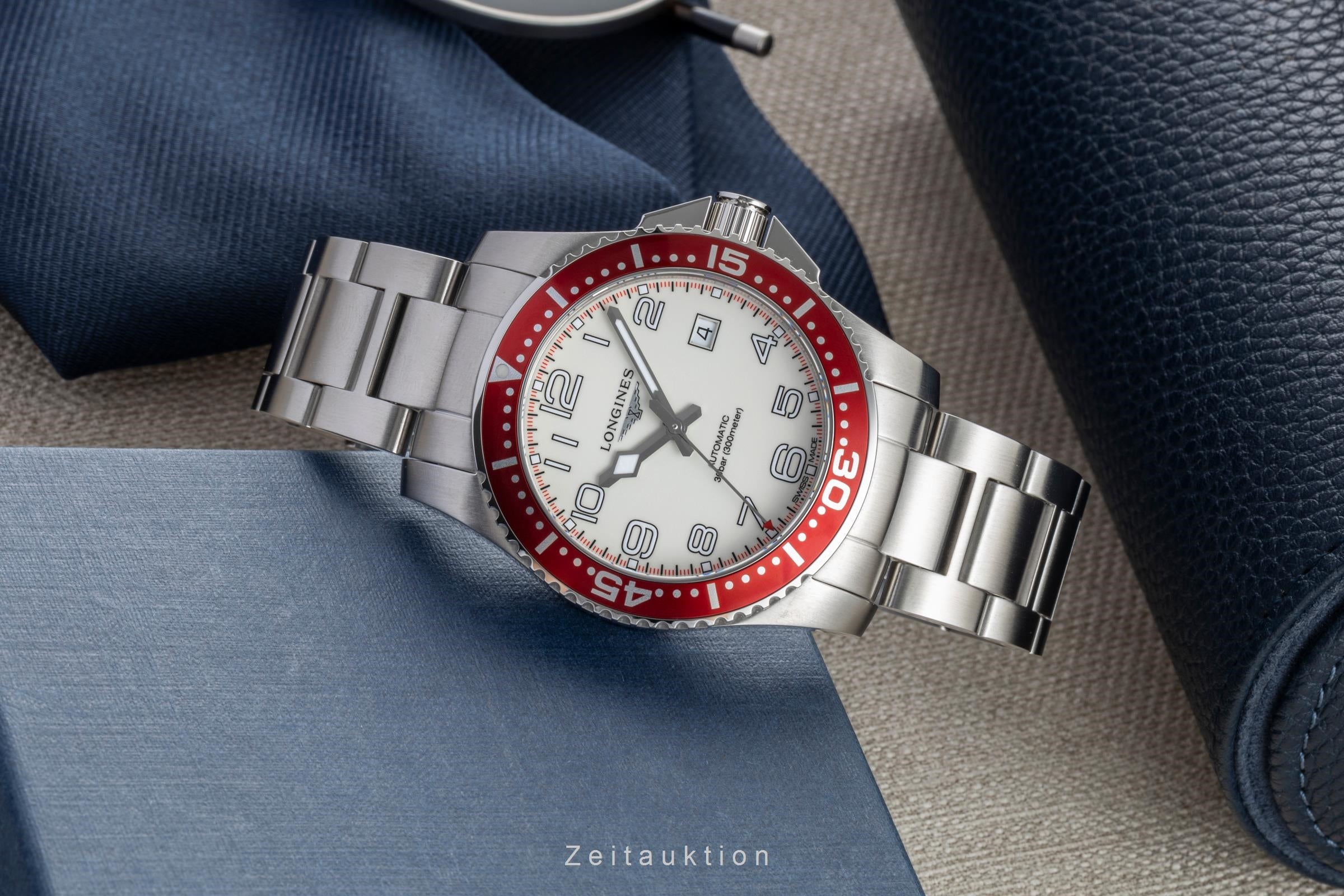 Longines Hydro Conquest acier automatique montre pour hommes L3.695.4.19.6  [2602089]
