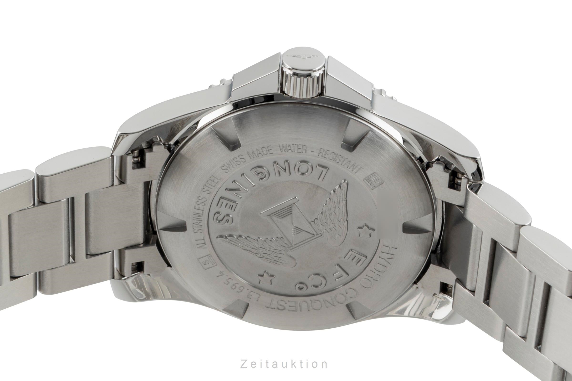 Longines Hydro Conquest acier automatique montre pour hommes L3.695.4.19.6  [2602089]