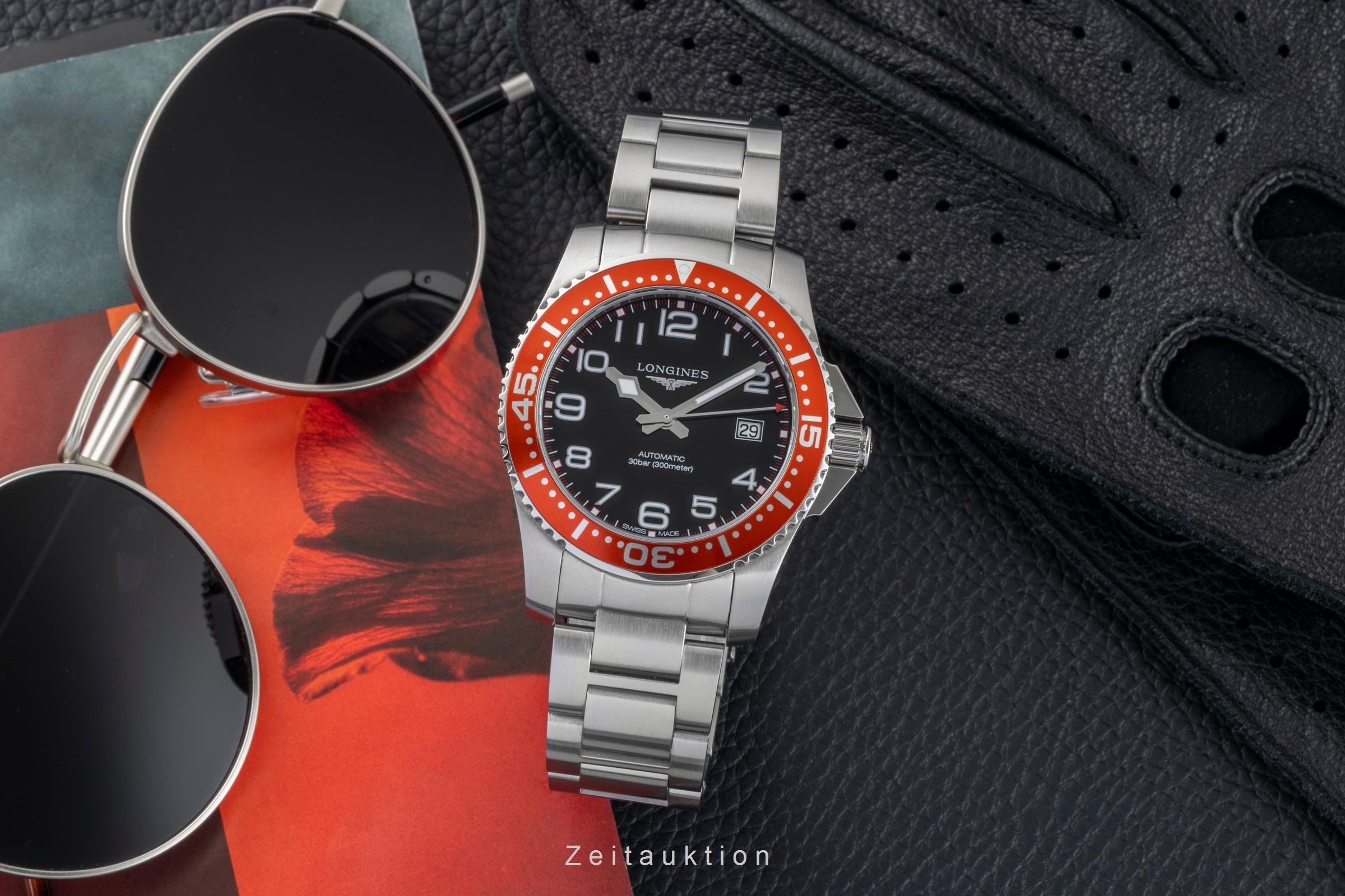 Longines Hydro Conquest acciaio automatismo orologio da uomo L3.695.4  [2602090]