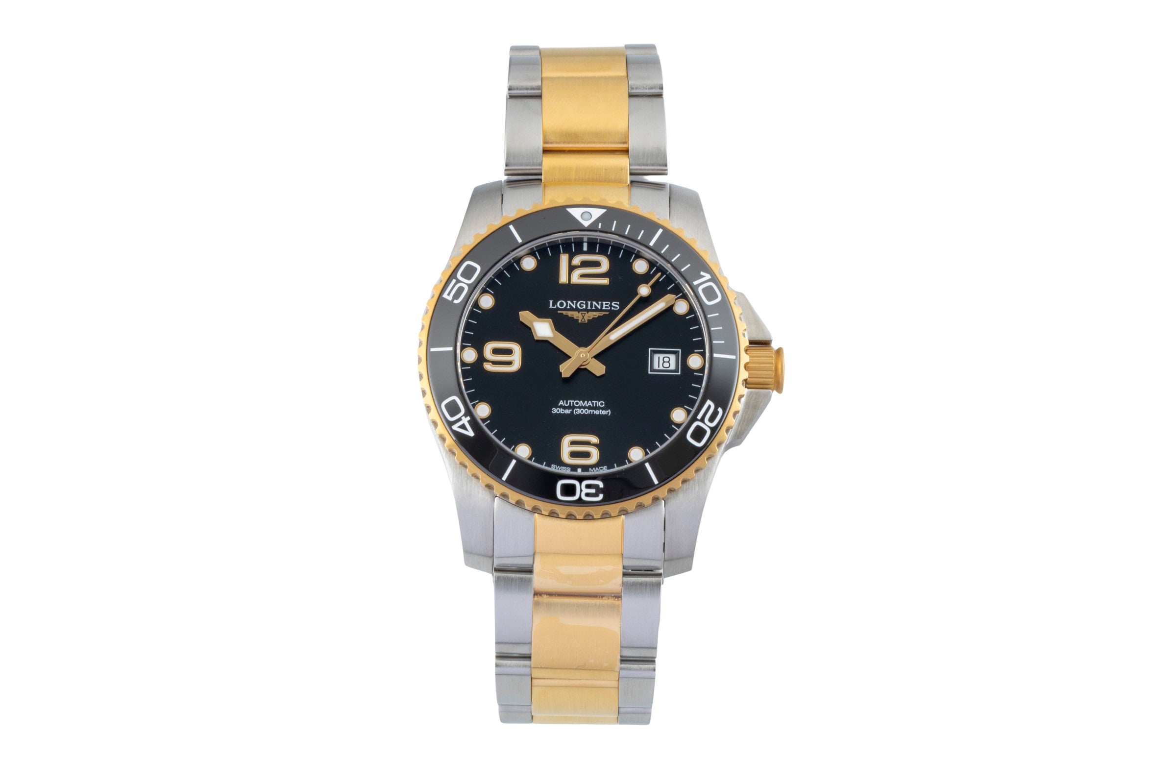 Longines Hydro Conquest steel automatic men's watch L3.781.3.56.7  [2602091]