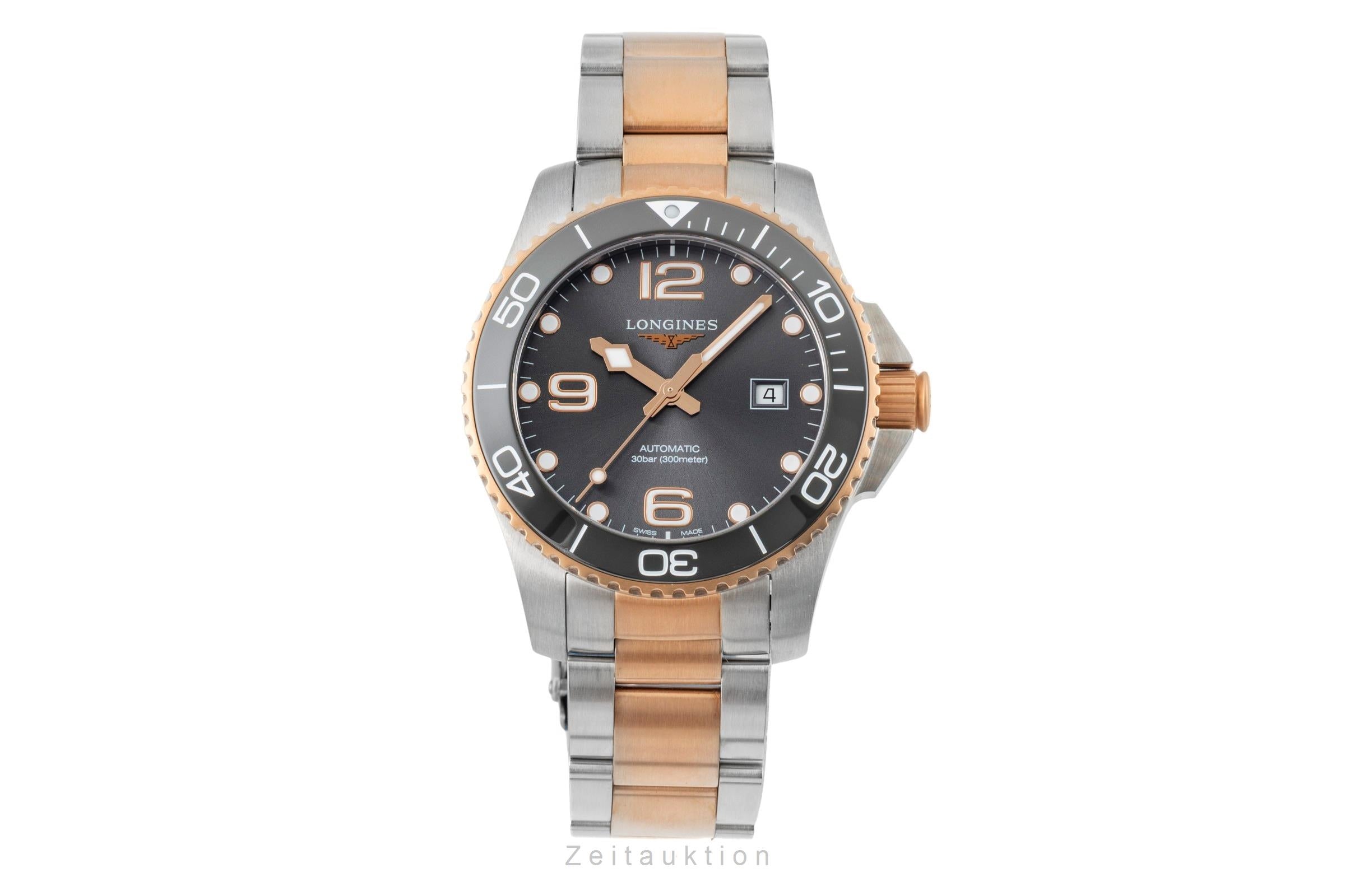 Longines Hydro Conquest acero automático reloj para caballeros L3.782.3.78.7 LP: 2200EUR  [2602092]