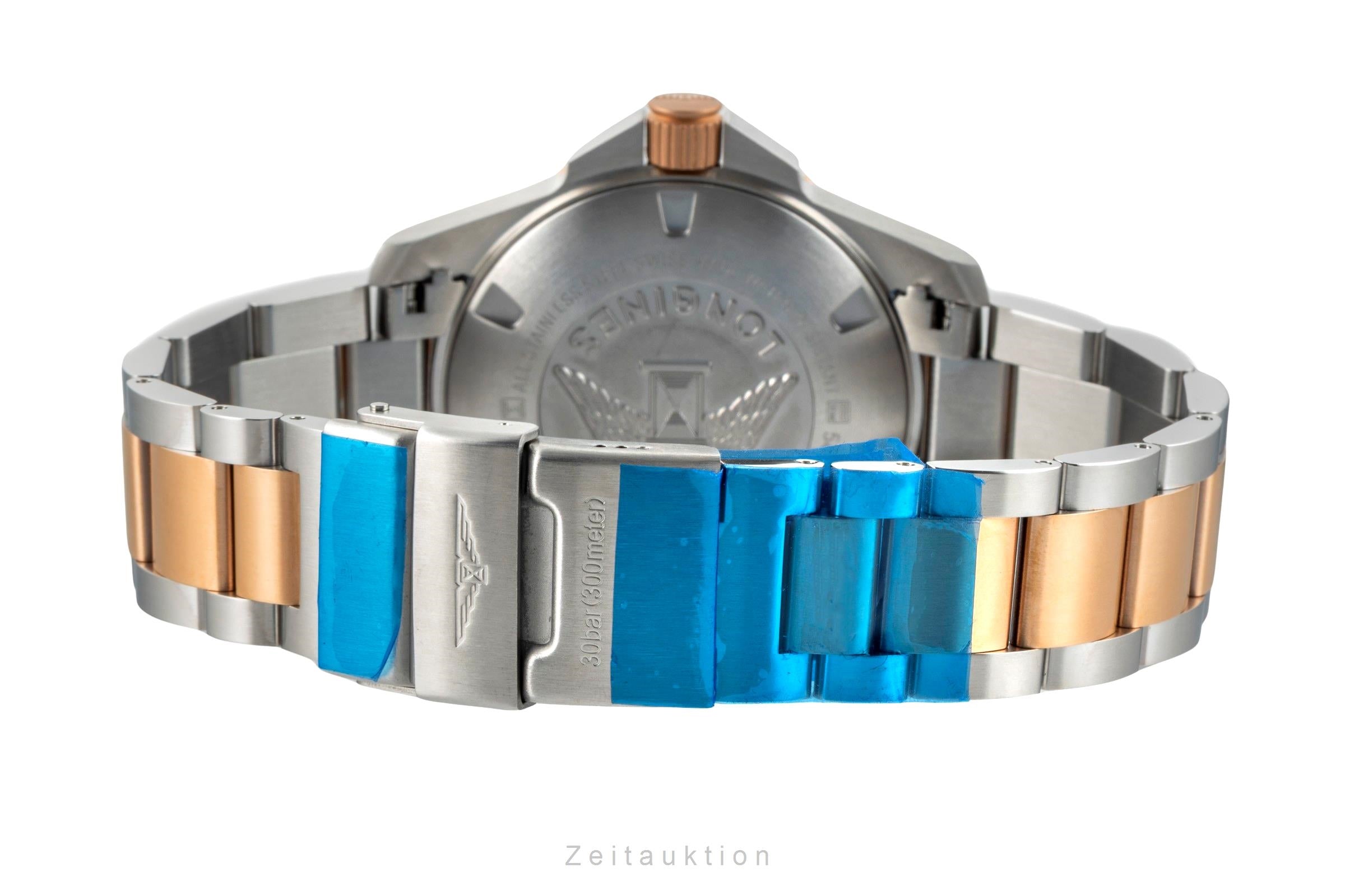 Longines Hydro Conquest acero automático reloj para caballeros L3.782.3.78.7 LP: 2200EUR  [2602092]