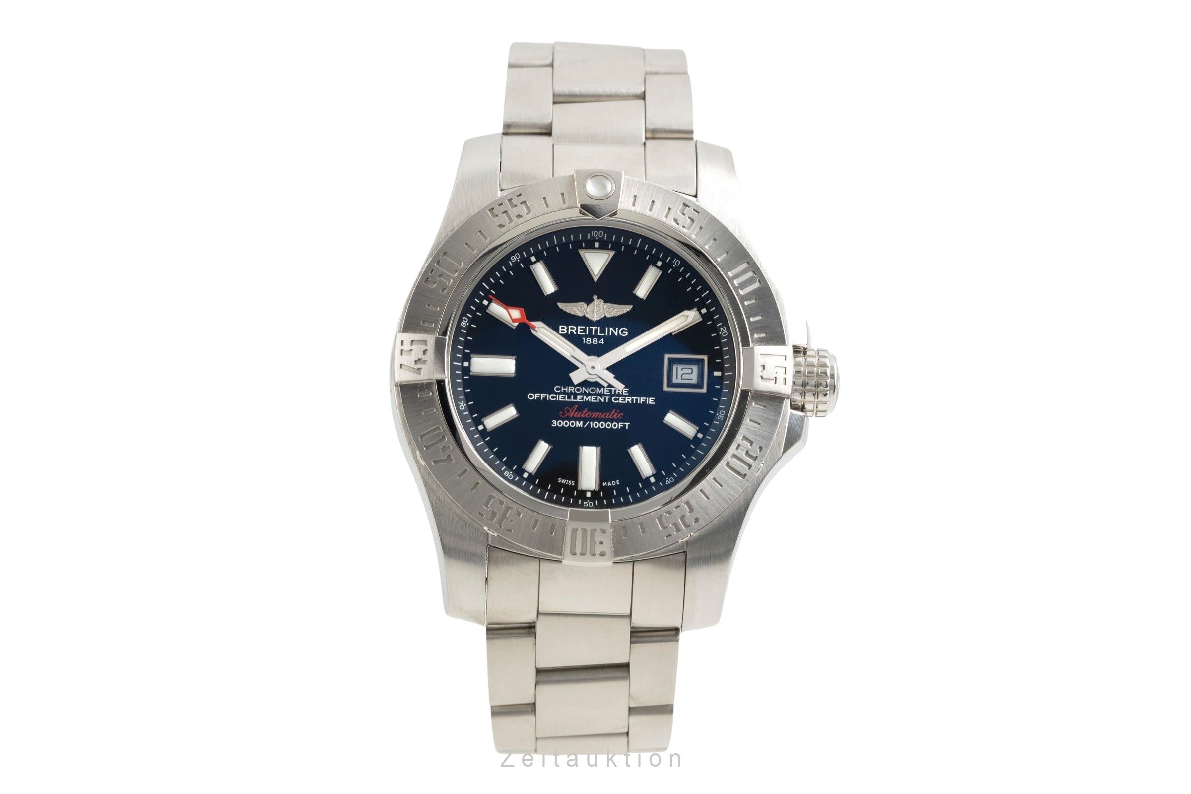 Breitling Avenger Seawolf steel automatic men's watch A17331101B1A1  [2602093]