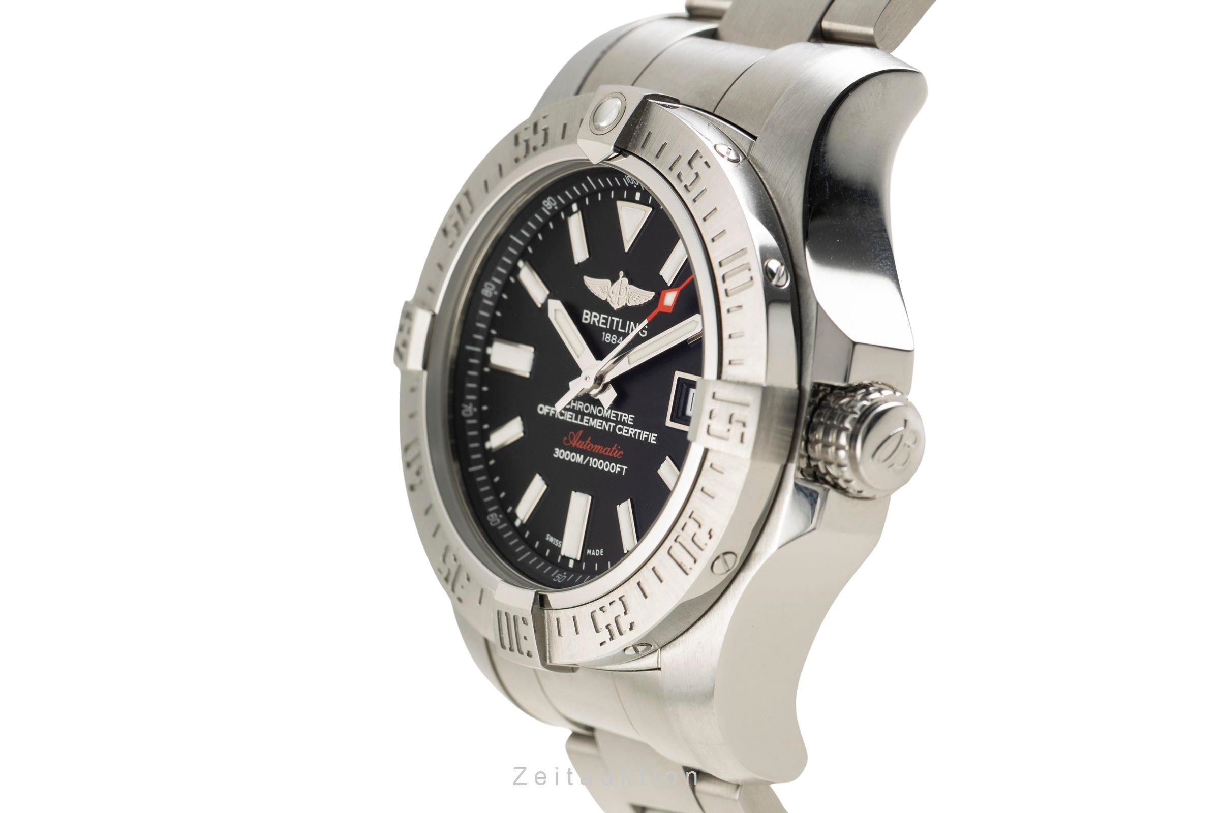 Breitling Avenger Seawolf steel automatic men's watch A17331101B1A1  [2602093]