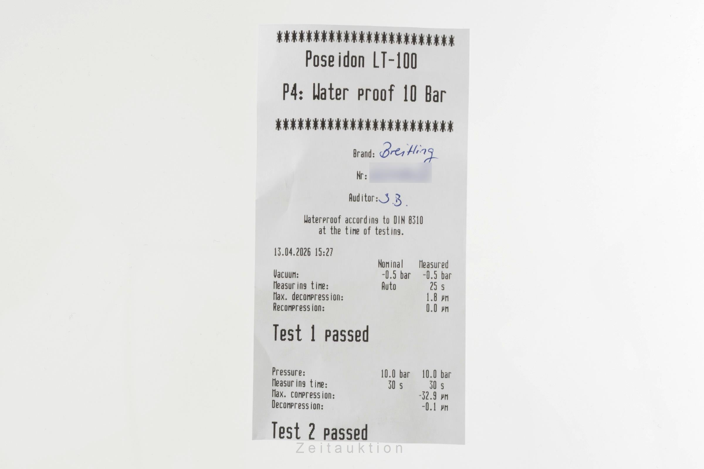 Breitling Avenger Seawolf steel automatic men's watch A17331101B1A1  [2602093]