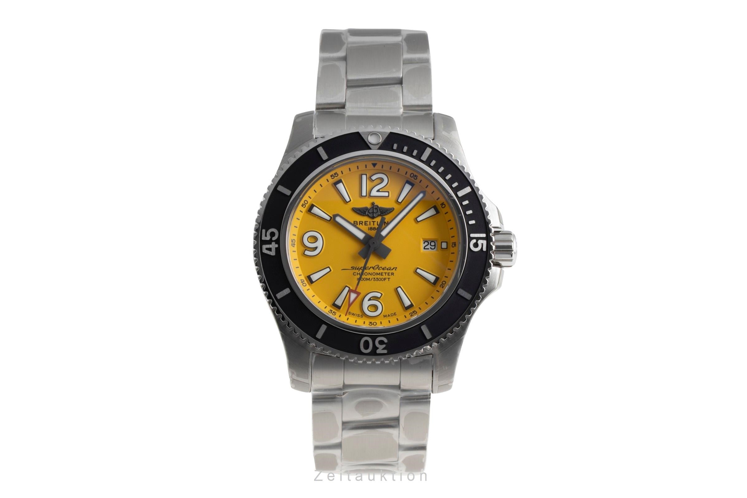 Breitling Superocean steel automatic men's watch A17367021I1A1  [2602094]