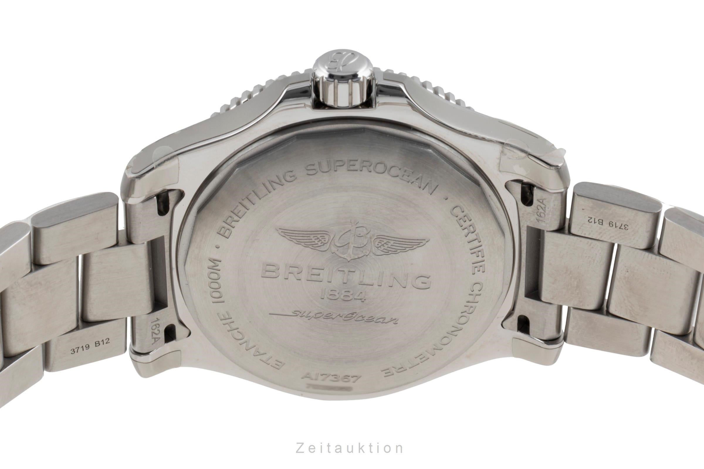 Breitling Superocean steel automatic men's watch A17367021I1A1  [2602094]