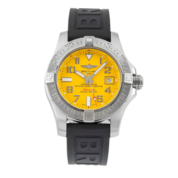 Breitling Avenger II Seawolf steel automatic men's watch A17331101I1S2  [2602095]