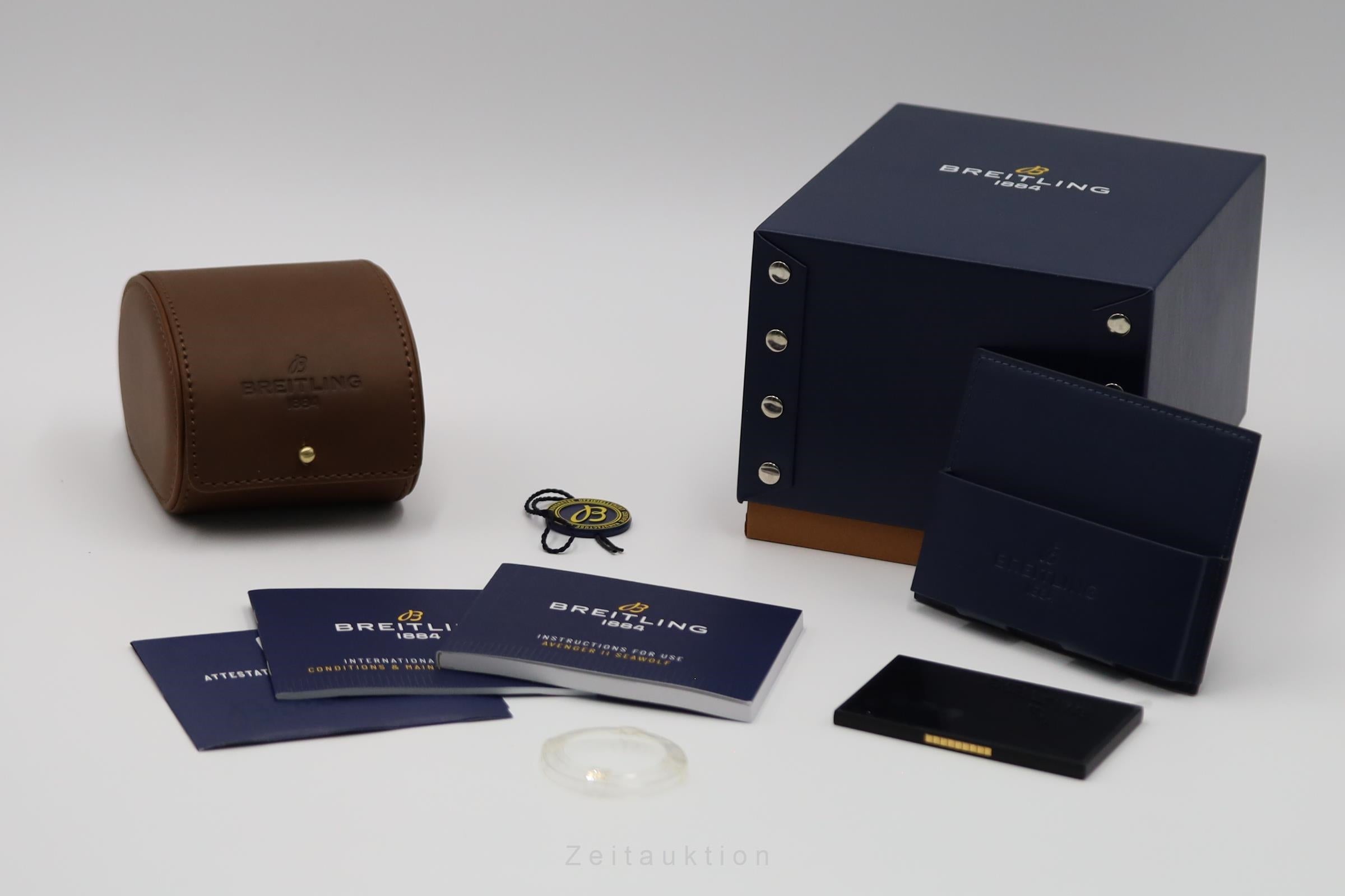 Breitling Avenger II Seawolf steel automatic men's watch A17331101I1S2  [2602095]