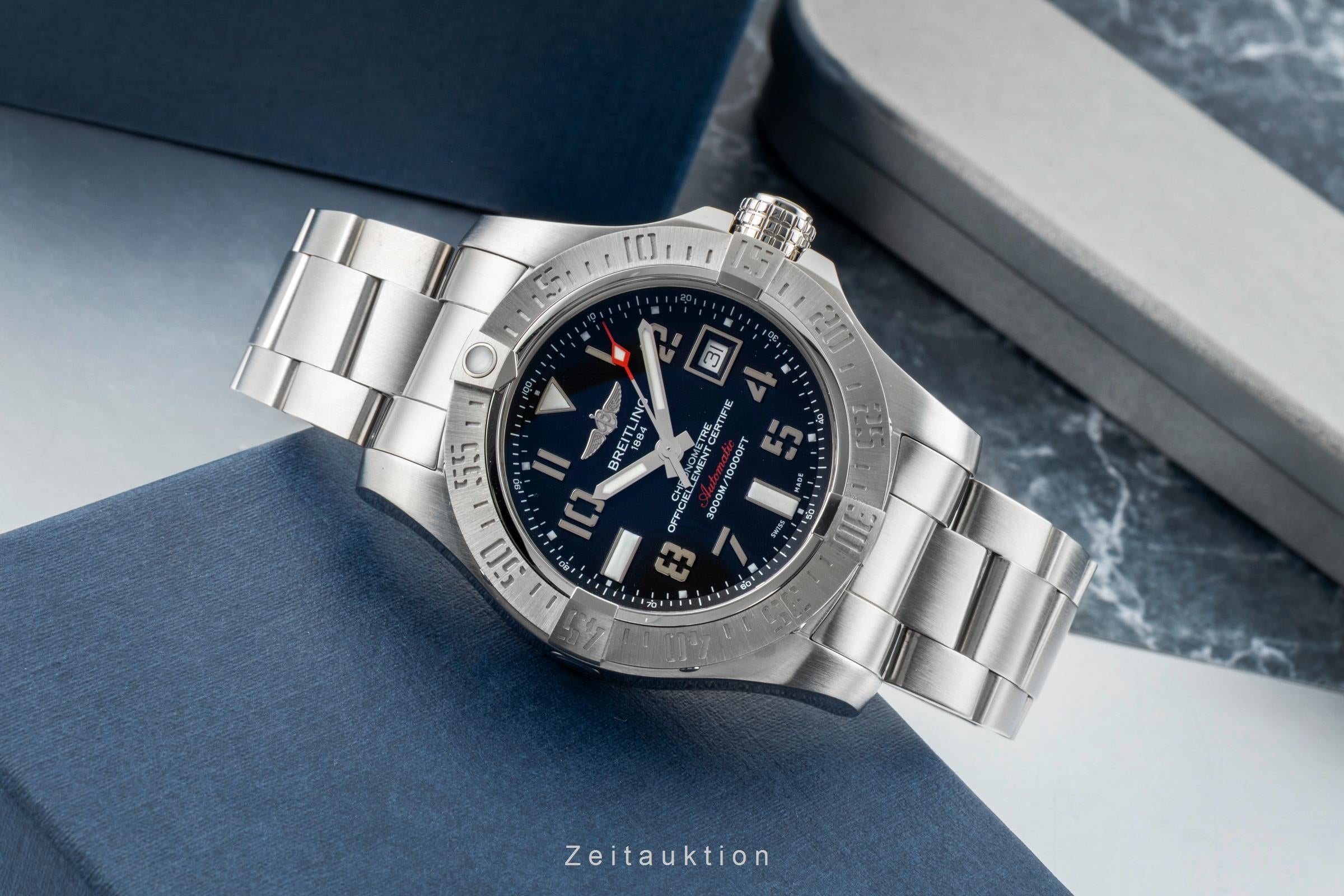 Breitling Avenger II Seawolf steel automatic men's watch A1733110/BC31  [2602096]