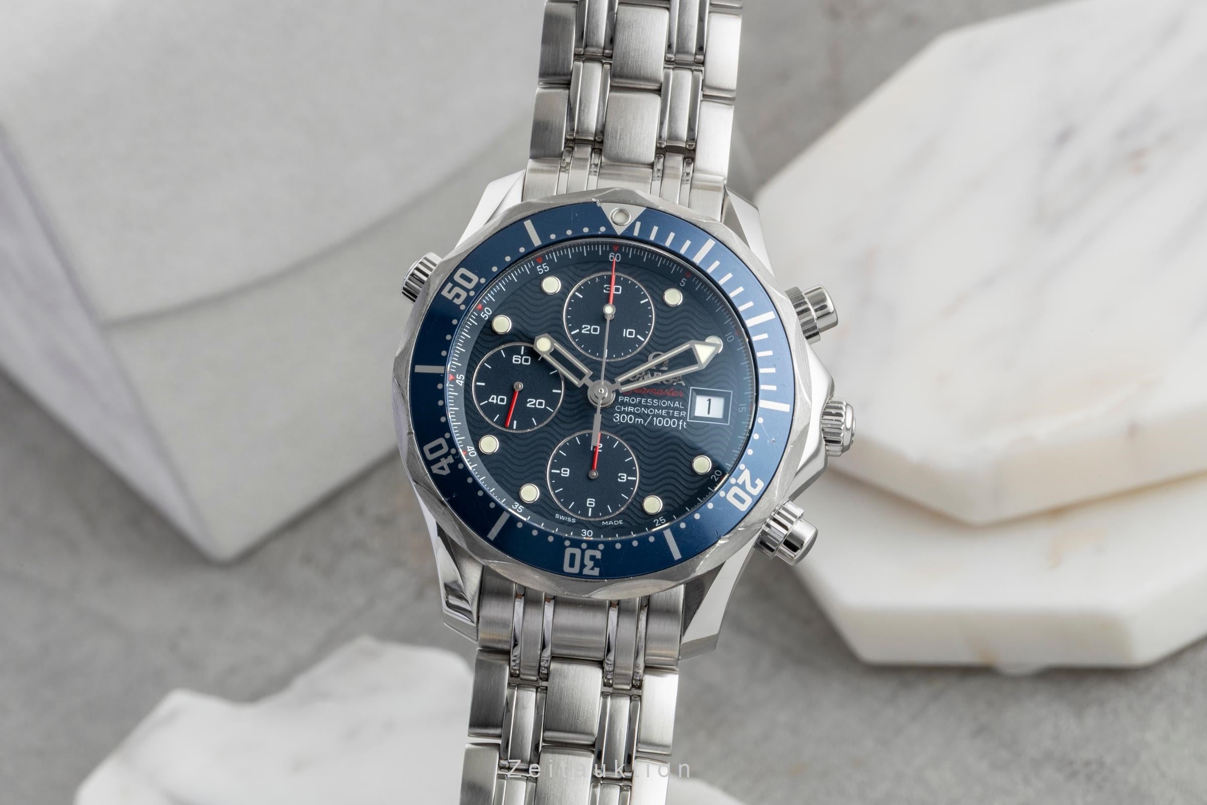 Omega Seamaster chronograph steel automatic Kal. 1164 Ref. 2225.80