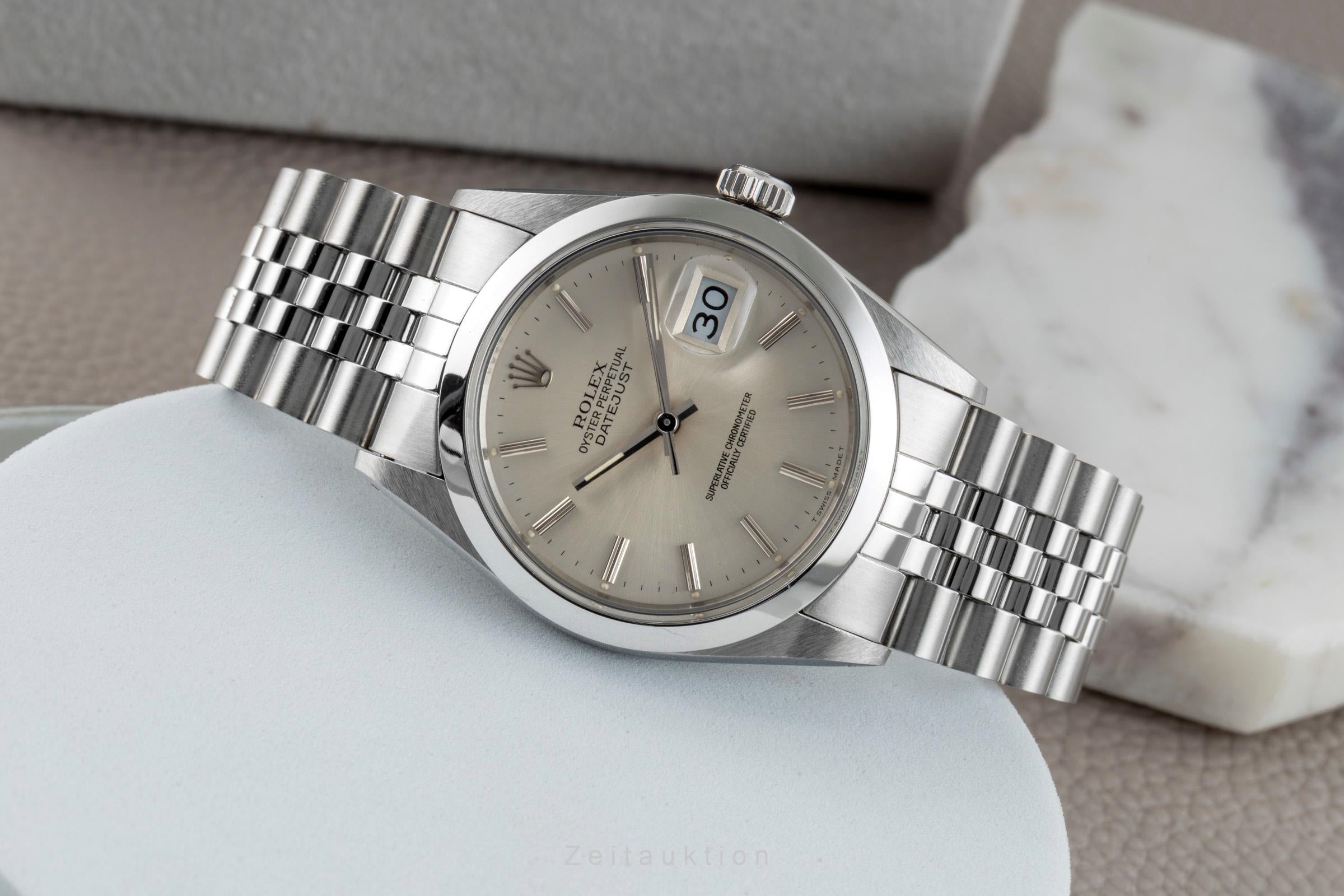Rolex Datejust steel automatic men's watch 16000 Vintage  [2602099]