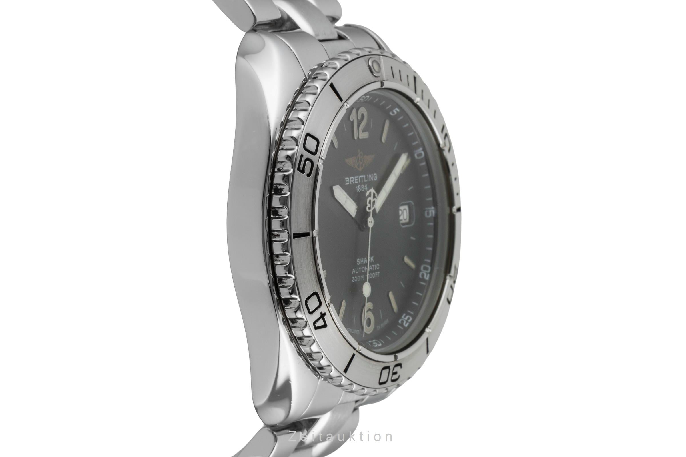 Breitling Shark acero automático reloj para caballeros A17605  [2602101]