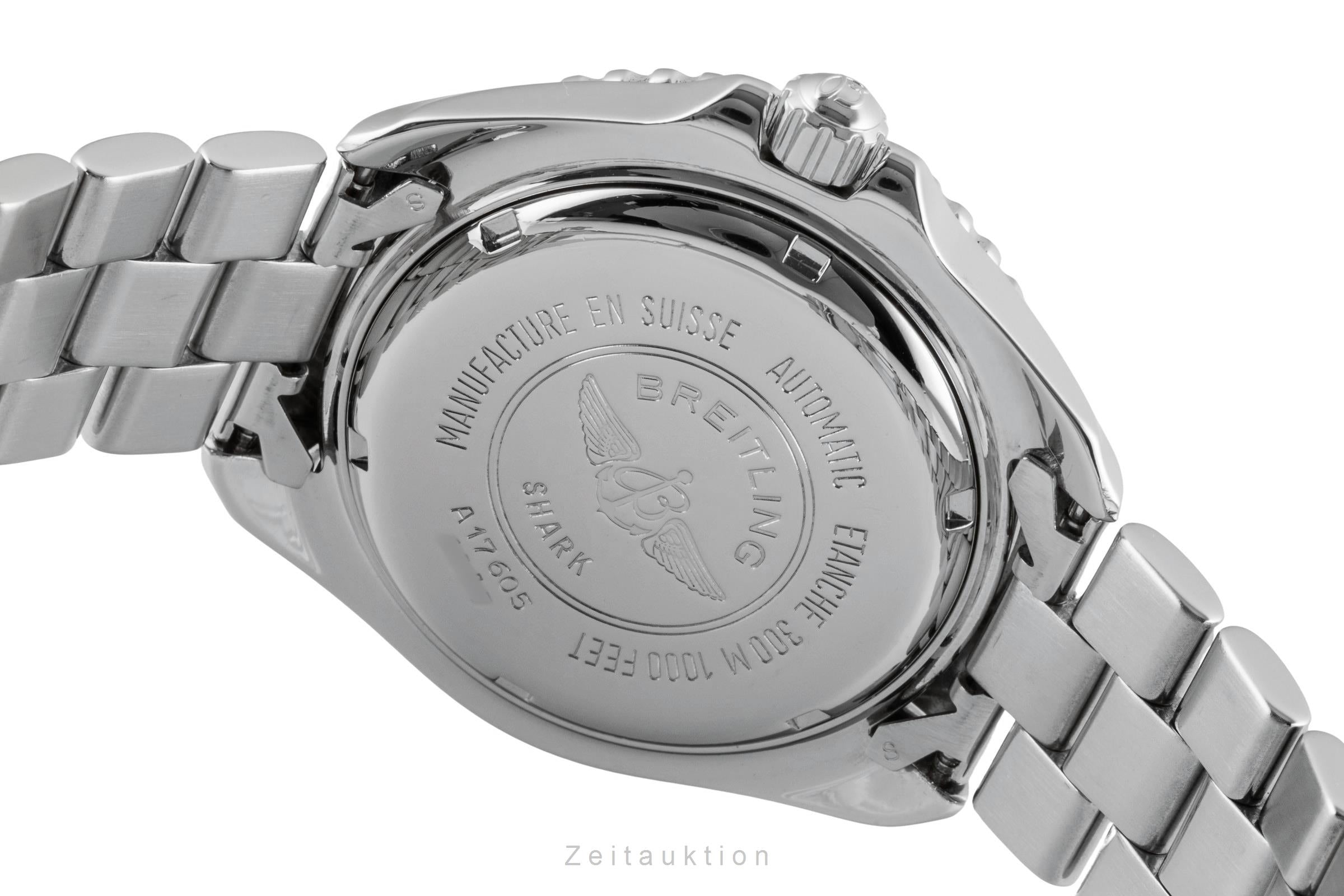 Breitling Shark acero automático reloj para caballeros A17605  [2602101]