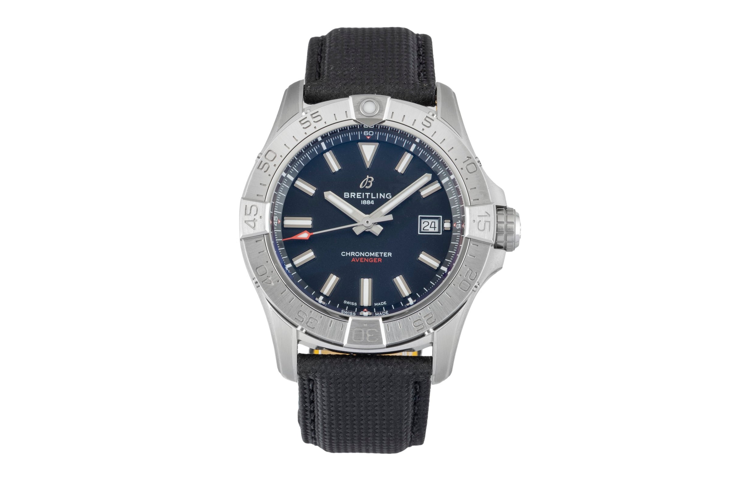 Breitling Avenger 42 Stahl Automatik Herrenuhr Ref. A17328101B1X1 B&P NP 4900,-€ [2602104]