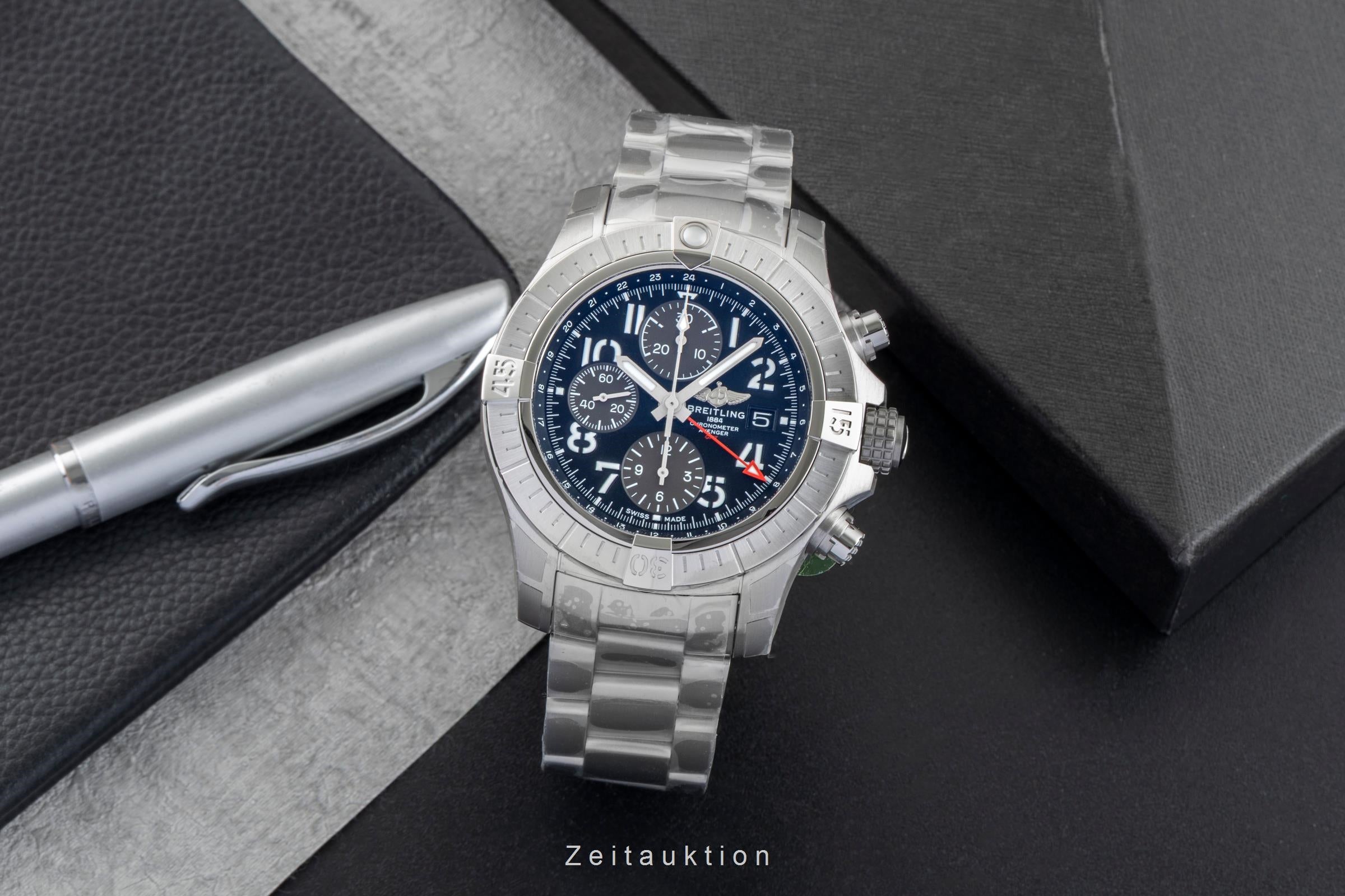 Breitling Avenger cronografo acciaio automatismo orologio da uomo A24315101B1A1 LP: 7250EUR  [2602109]