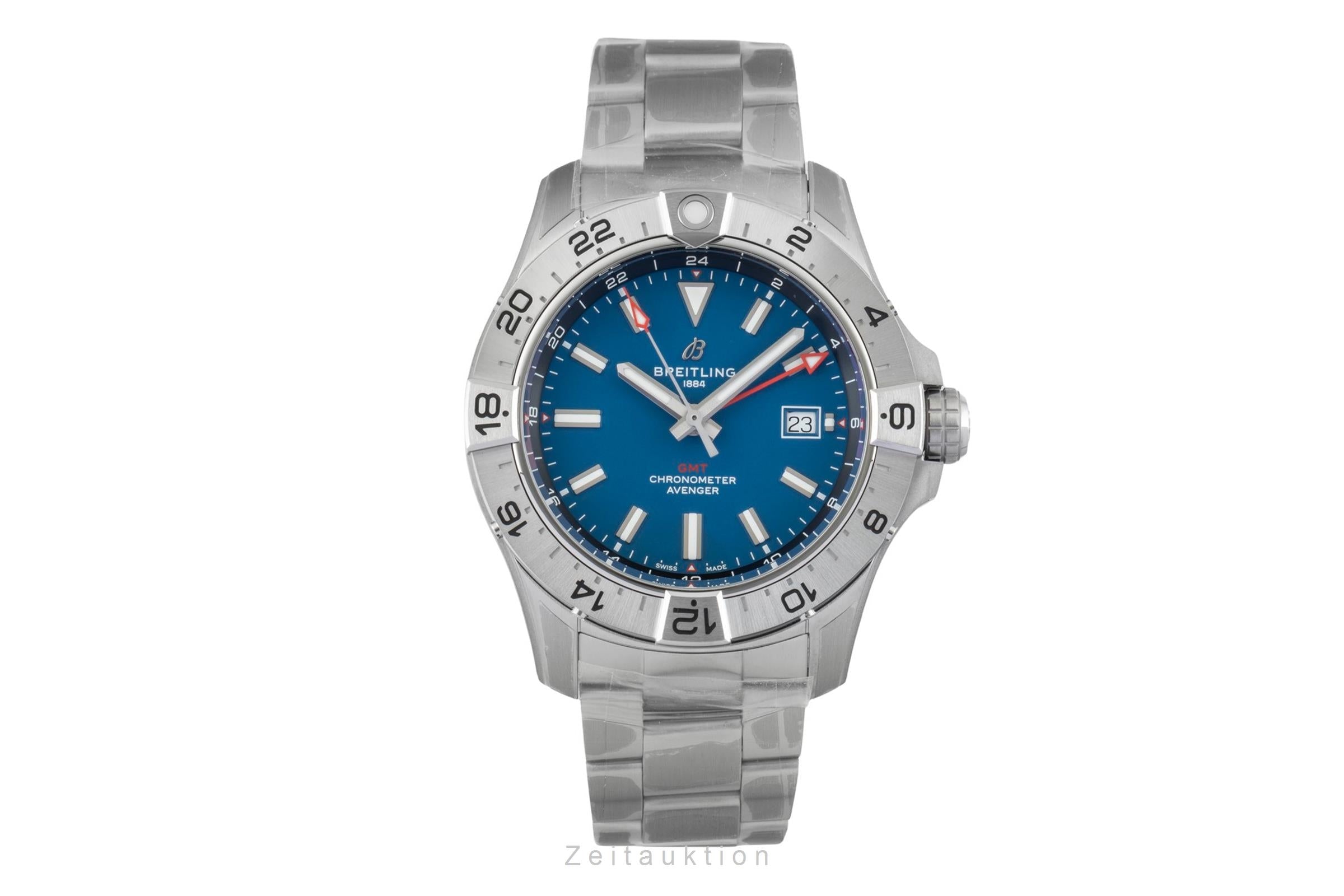 Breitling Avenger acero automático reloj para caballeros A32320101B1A1 LP: 5750EUR  [2602115]
