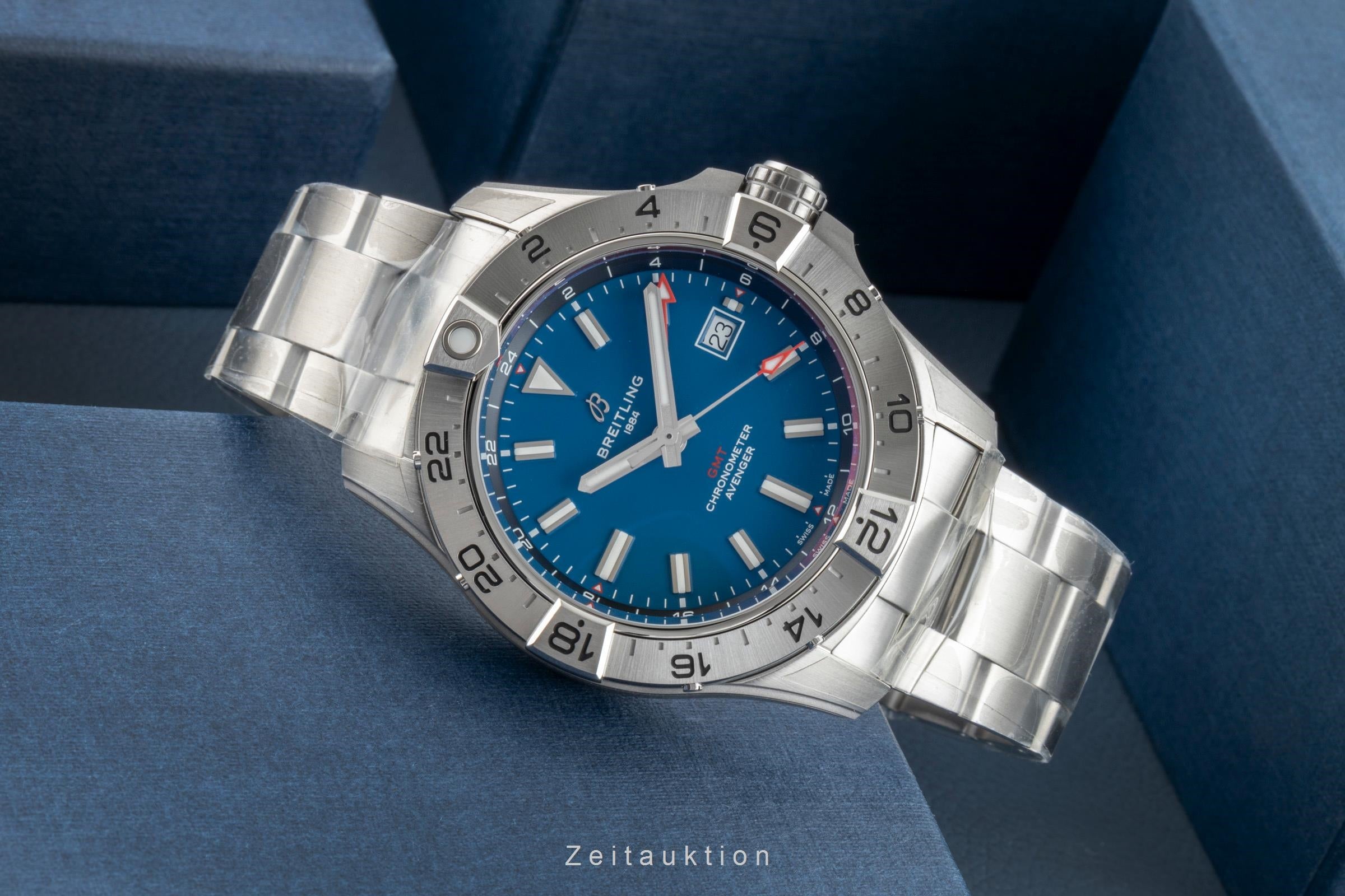 Breitling Avenger acero automático reloj para caballeros A32320101B1A1 LP: 5750EUR  [2602115]
