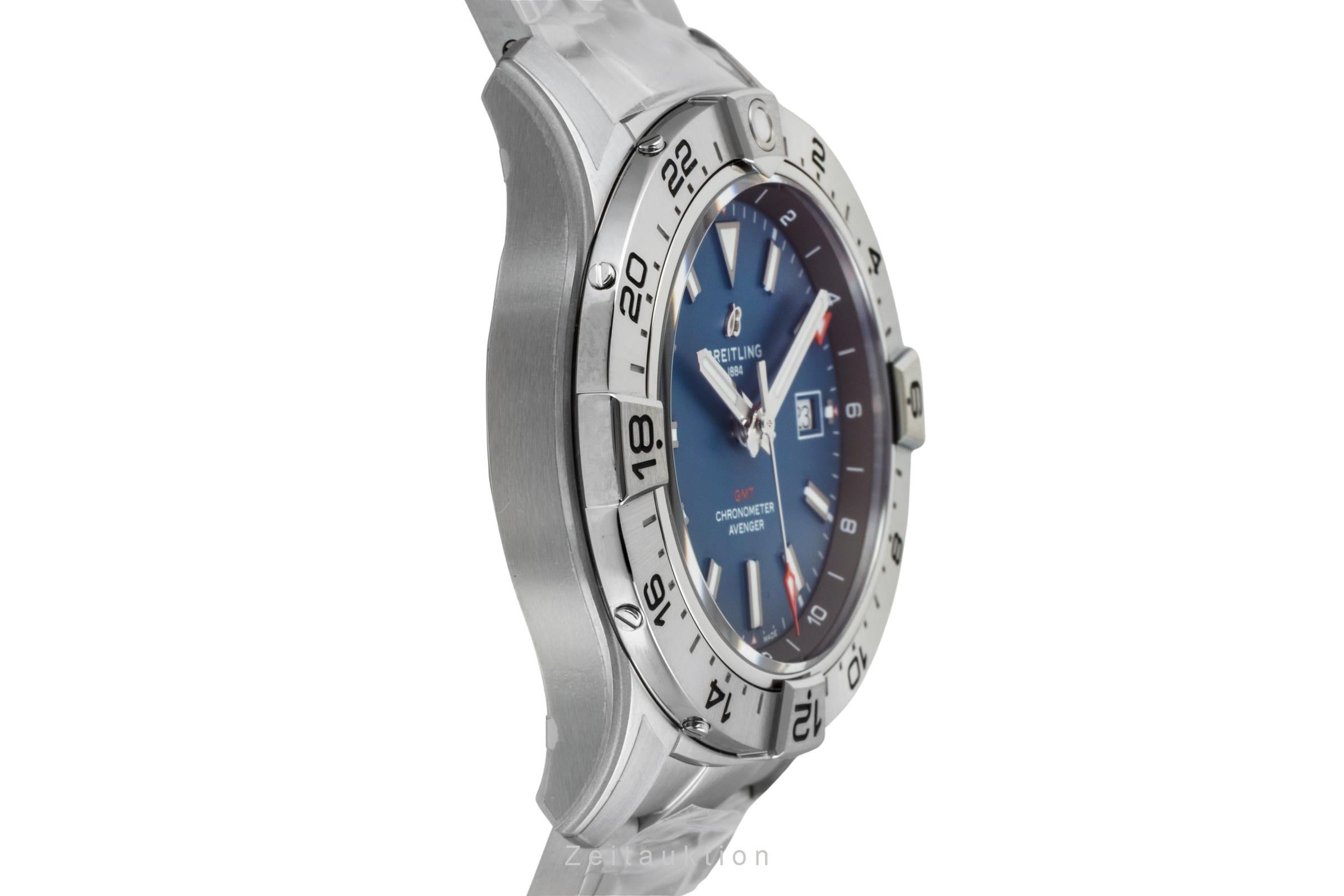 Breitling Avenger acero automático reloj para caballeros A32320101B1A1 LP: 5750EUR  [2602115]