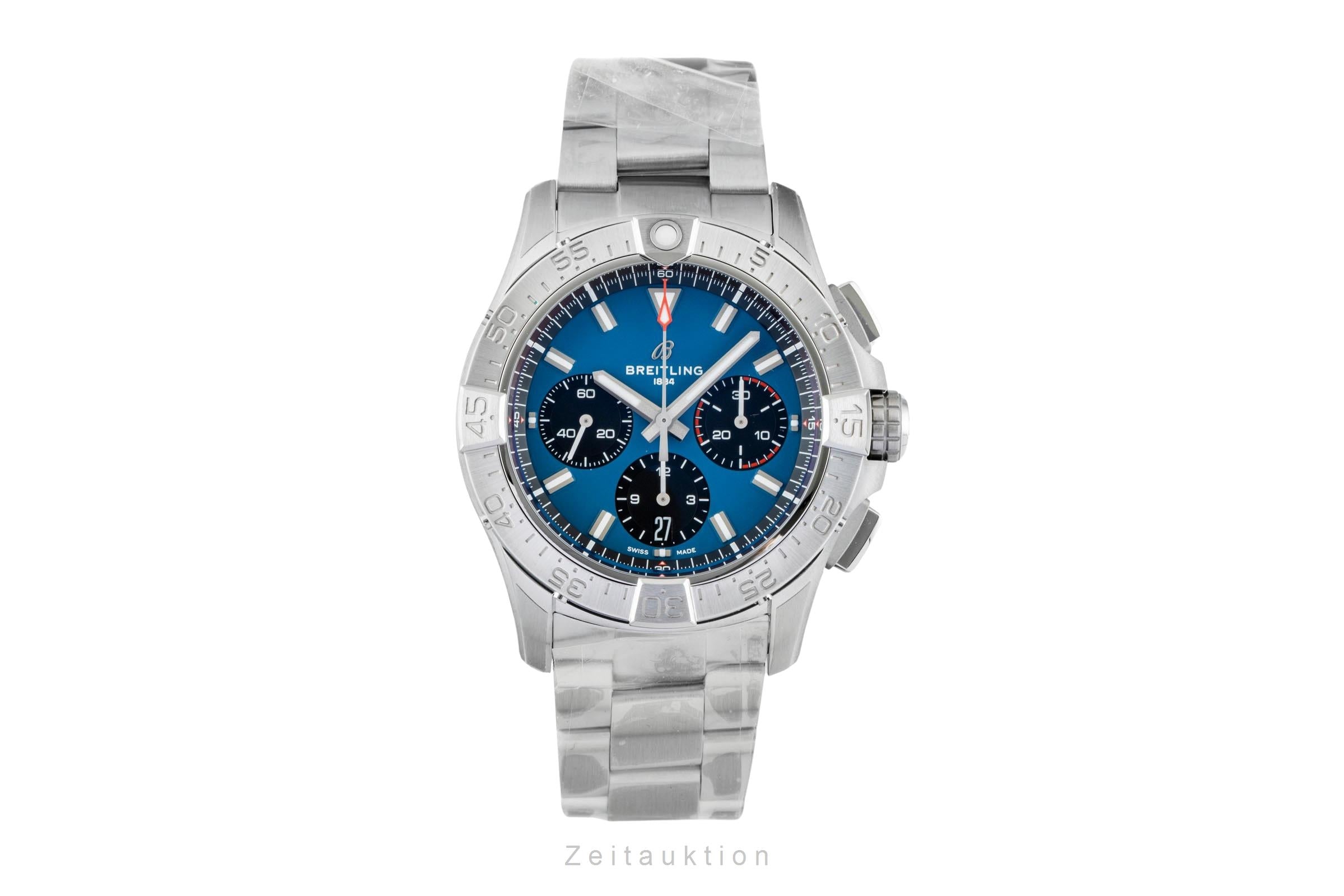 Breitling Avenger cronógrafo acero automático reloj para caballeros AB0146101C1A1 LP: 7200EUR  [2602116]