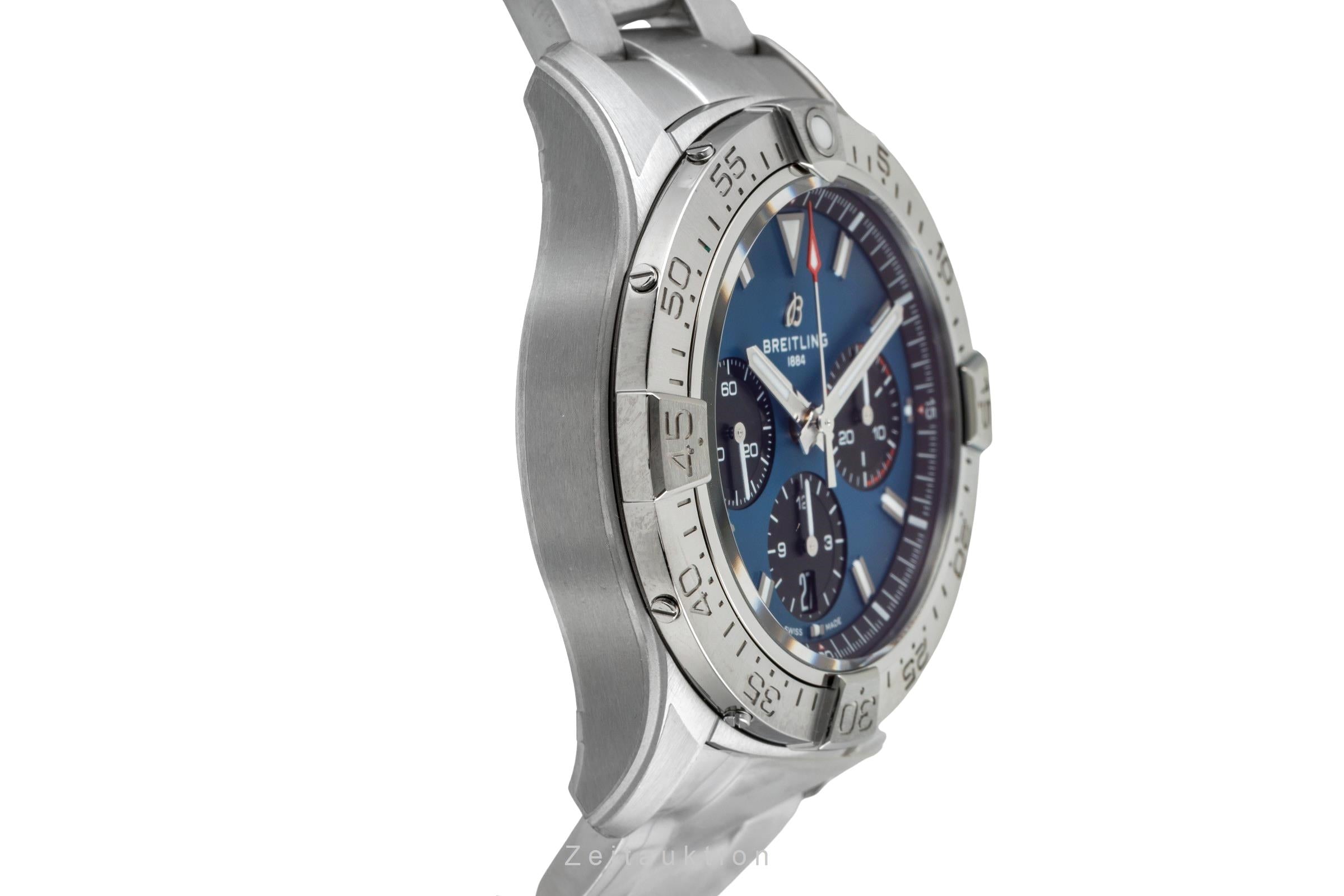 Breitling Avenger cronógrafo acero automático reloj para caballeros AB0146101C1A1 LP: 7200EUR  [2602116]