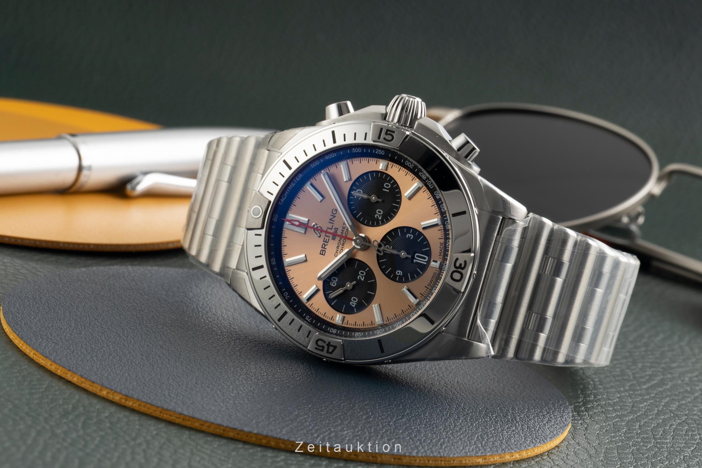 Breitling Chronomat B01 42 Edelstahl Automatik Ref. AB0134101K1A1 NP: 9200,- € [2602119]