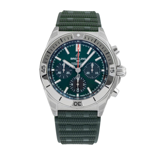 Breitling Chronomat chronograph steel automatic men's watch AB0134101L2S1 LP: 8800EUR  [2602120]