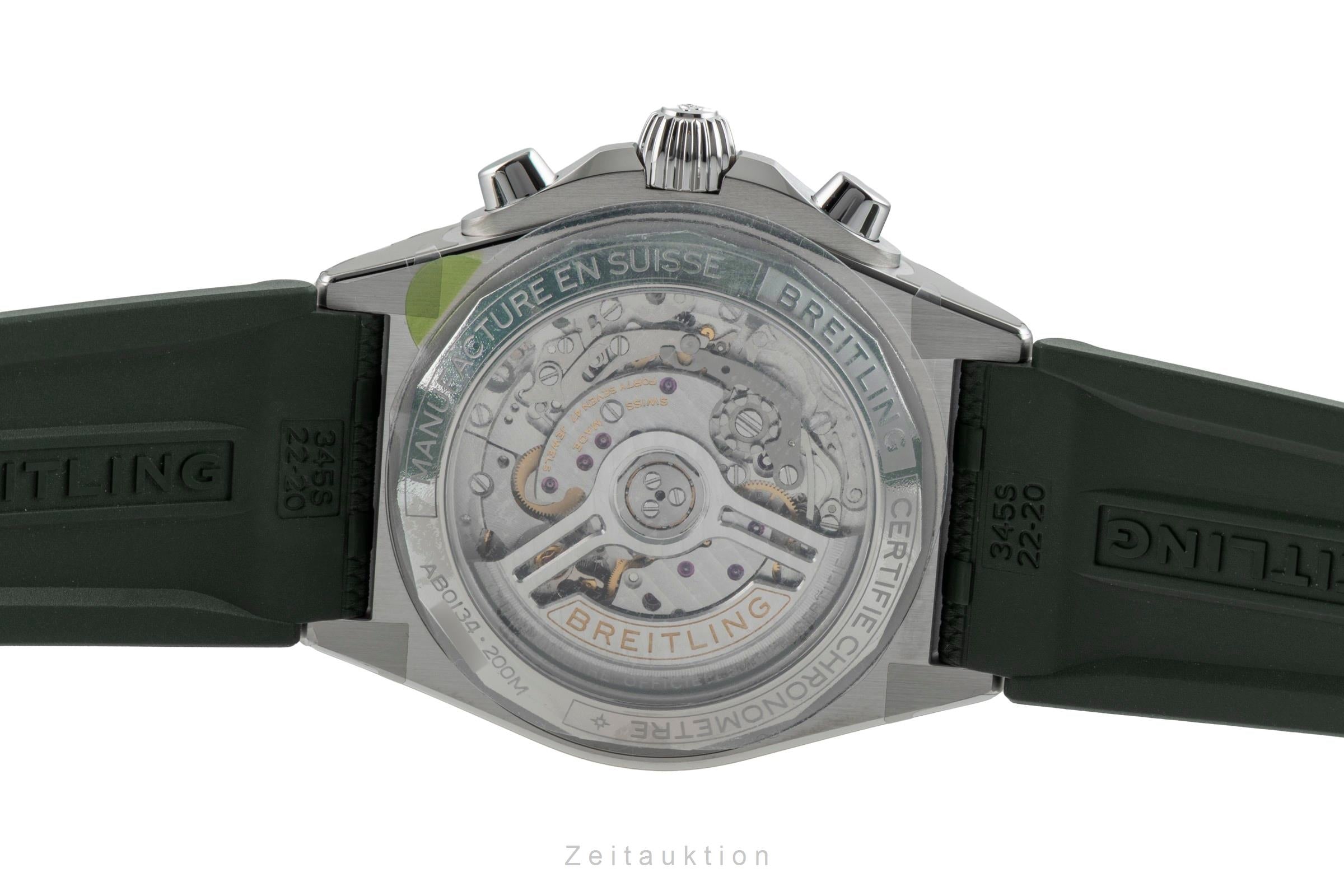 Breitling Chronomat chronograph steel automatic men's watch AB0134101L2S1 LP: 8800EUR  [2602120]