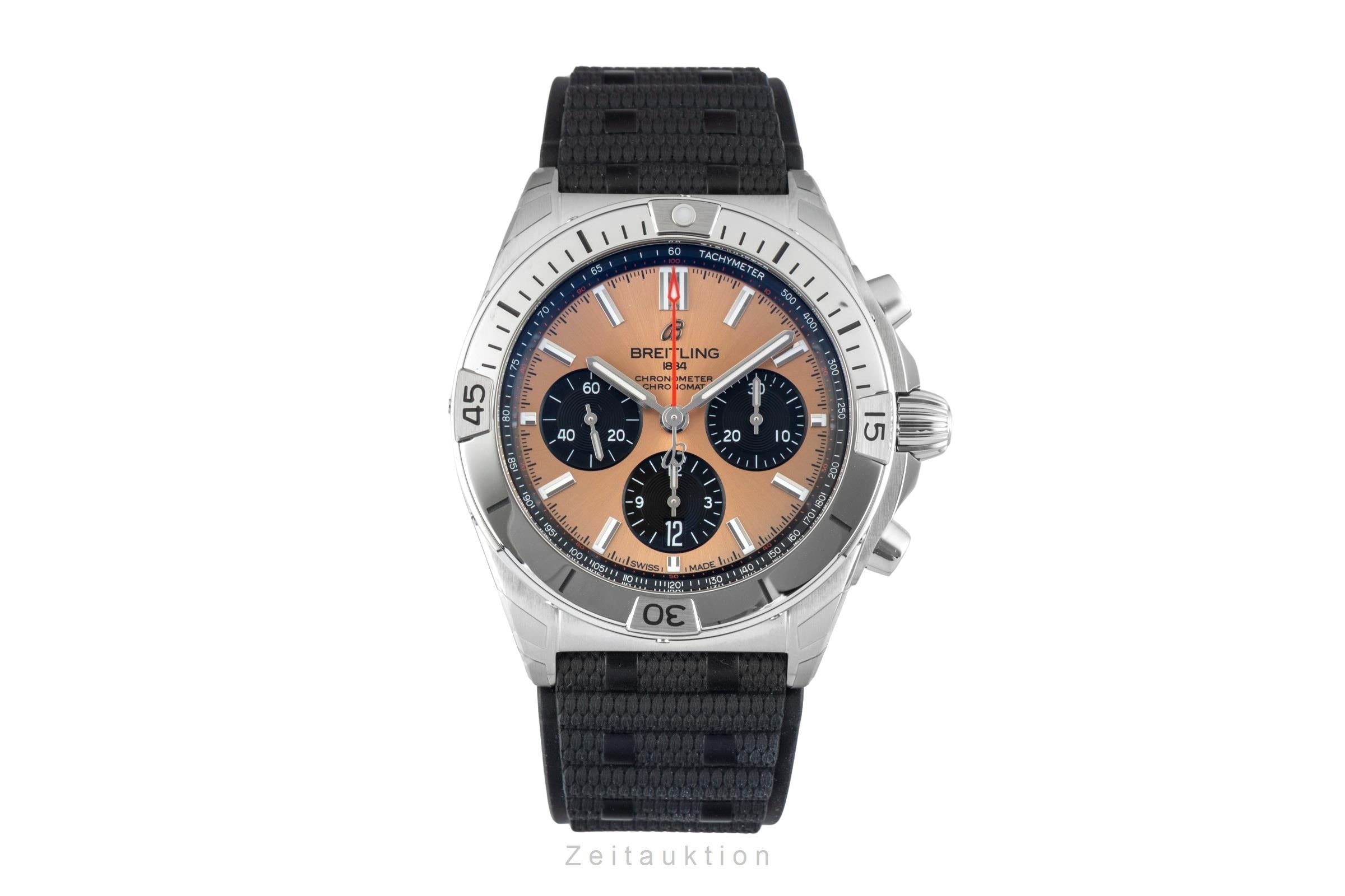 Breitling Chronomat B01 42 Stahl Automatik Ref. AB0134101K1S1 B&P NP 9000,-€ [2602123]