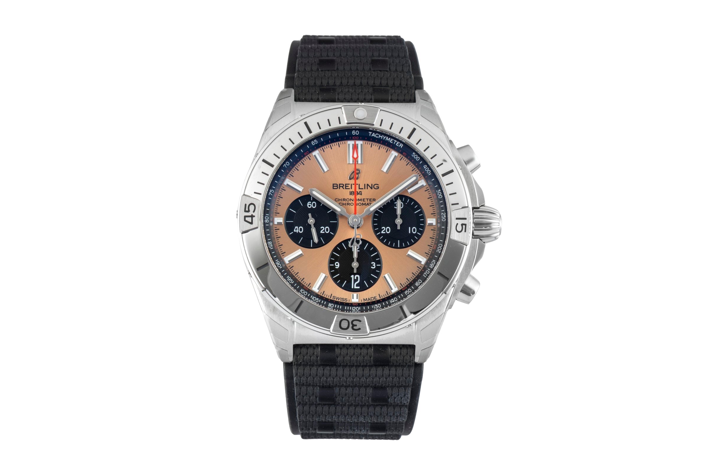 Breitling Chronomat B01 42 Stahl Automatik Ref. AB0134101K1S1 B&P NP 9000,-€ [2602123]