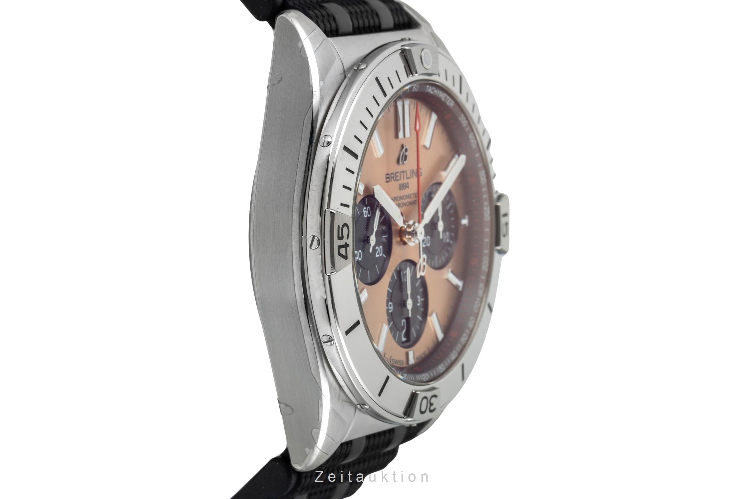 Breitling Chronomat B01 42 Stahl Automatik Ref. AB0134101K1S1 B&P NP 9000,-€ [2602123]