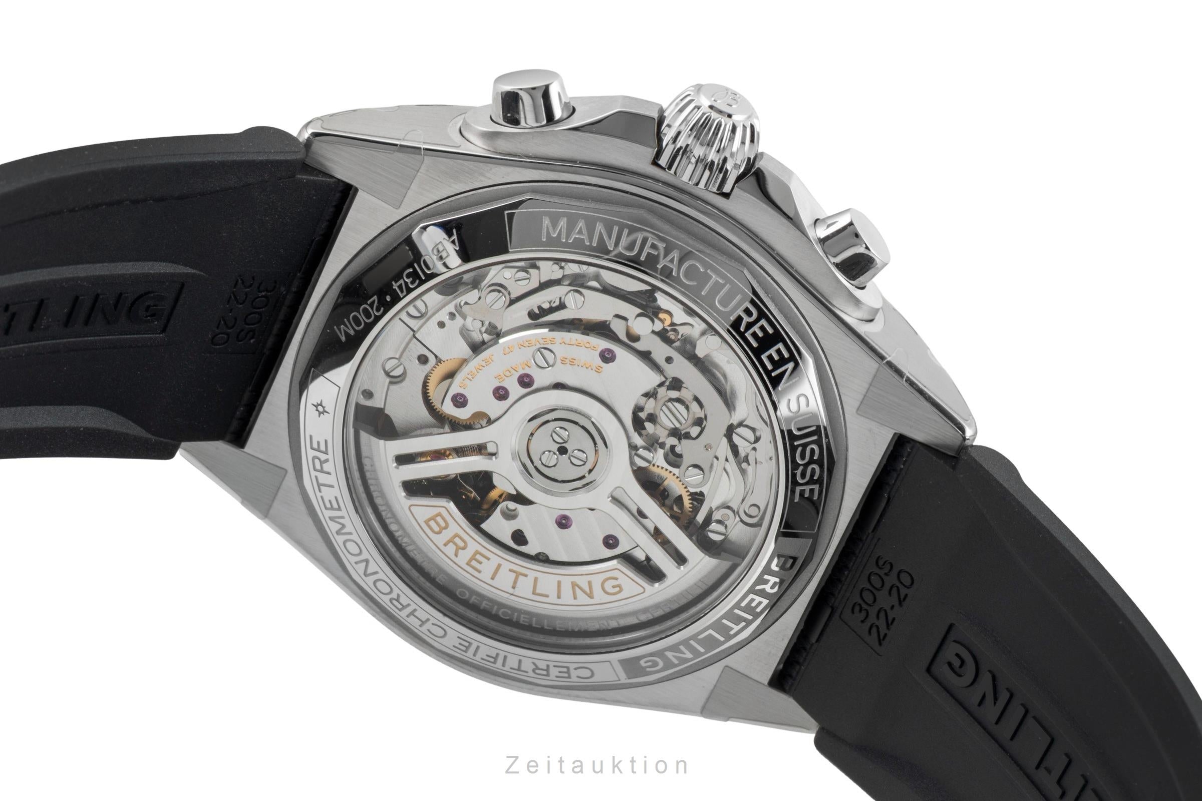 Breitling Chronomat B01 42 Stahl Automatik Ref. AB0134101K1S1 B&P NP 9000,-€ [2602123]